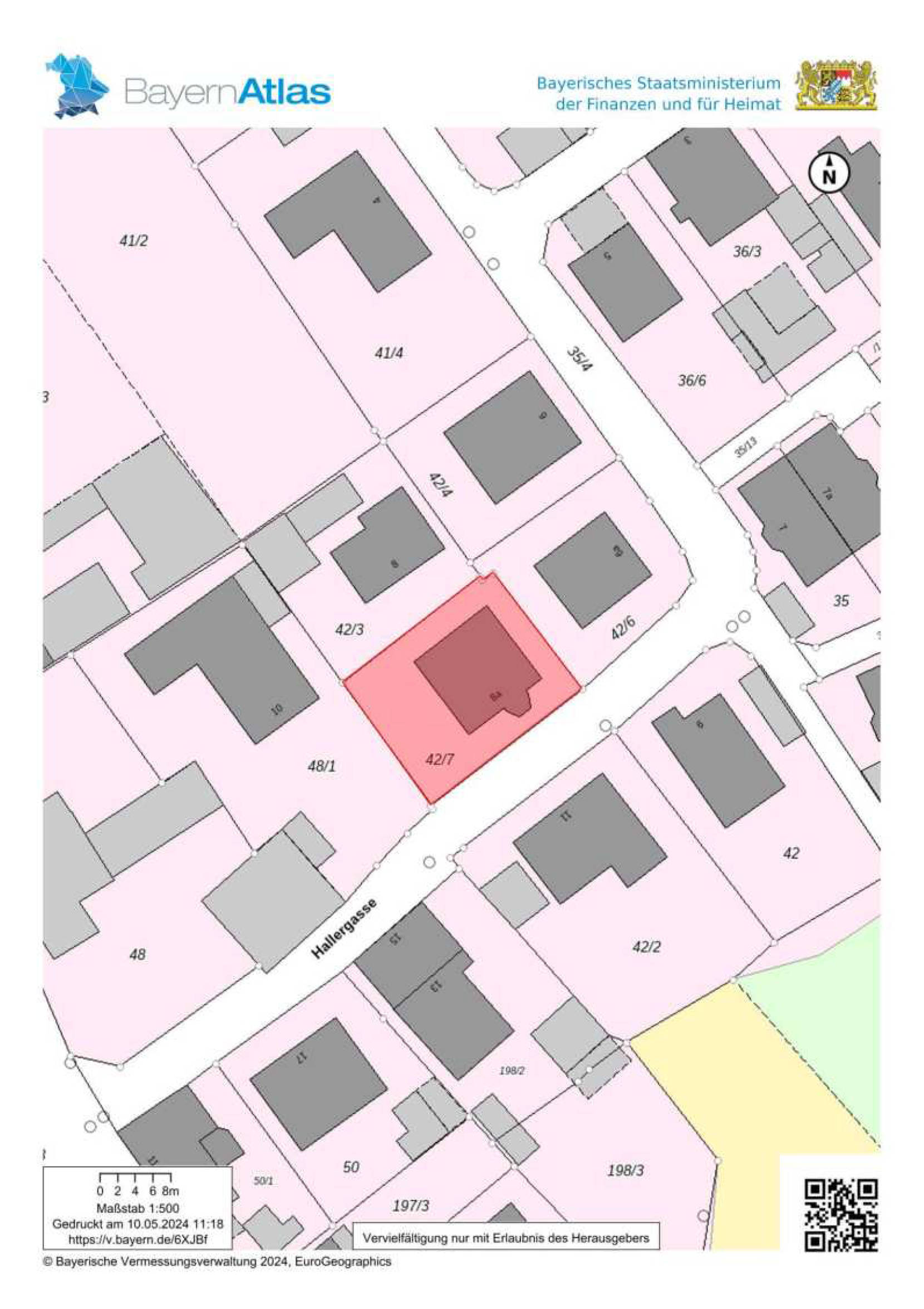 bayern 0006K0042-2024 Hallergasse 8a, 90607 Rückersdorf