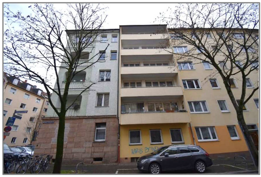 Eigentumswohnung (1 bis 2 Zimmer) in Uhlandstraße 7, 90408 Nürnberg