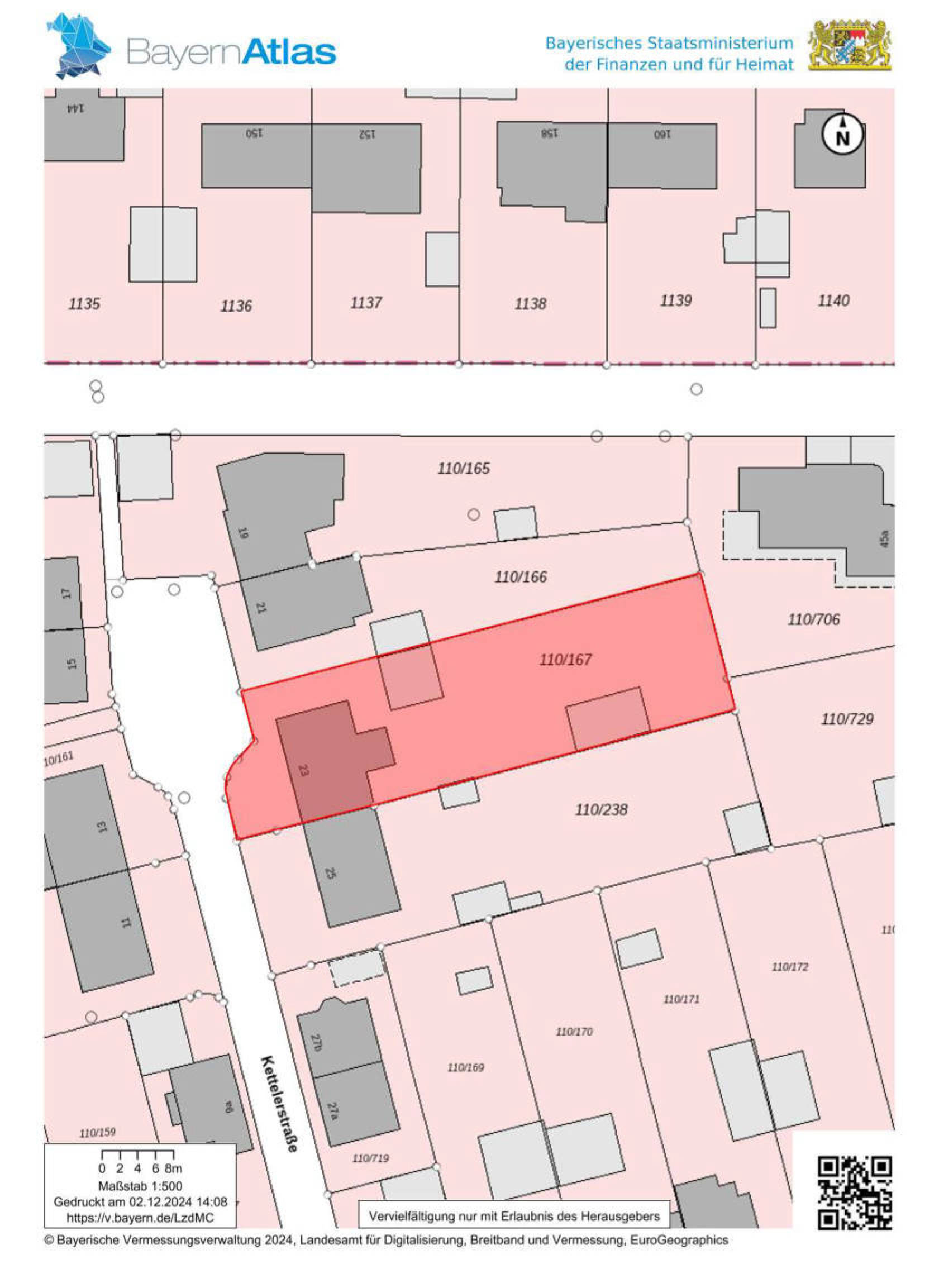 bayern 0006 K 0109/2024 Kettelerstraße 23, 90469 Nürnberg 25