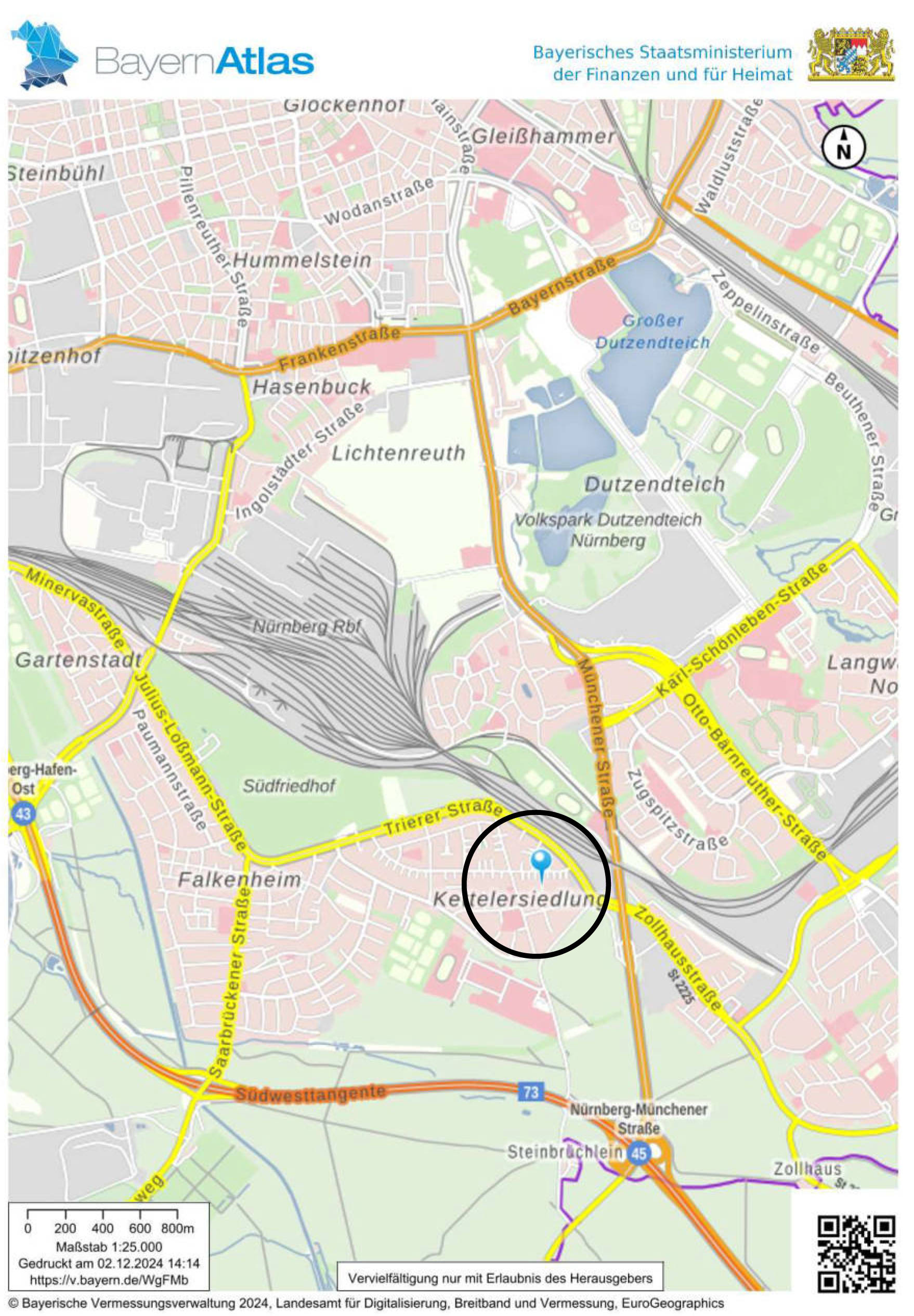 bayern 0006 K 0109/2024 Kettelerstraße 23, 90469 Nürnberg 23