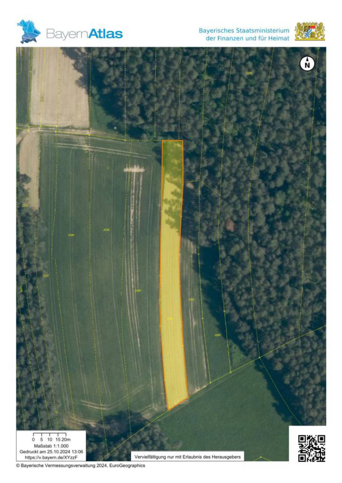 unbebautes Grundstück, land- und forstwirtschaftlich genutztes Grundstück in Langäcker, Stieräcker, 00000 Ottersdorf - Bild 4