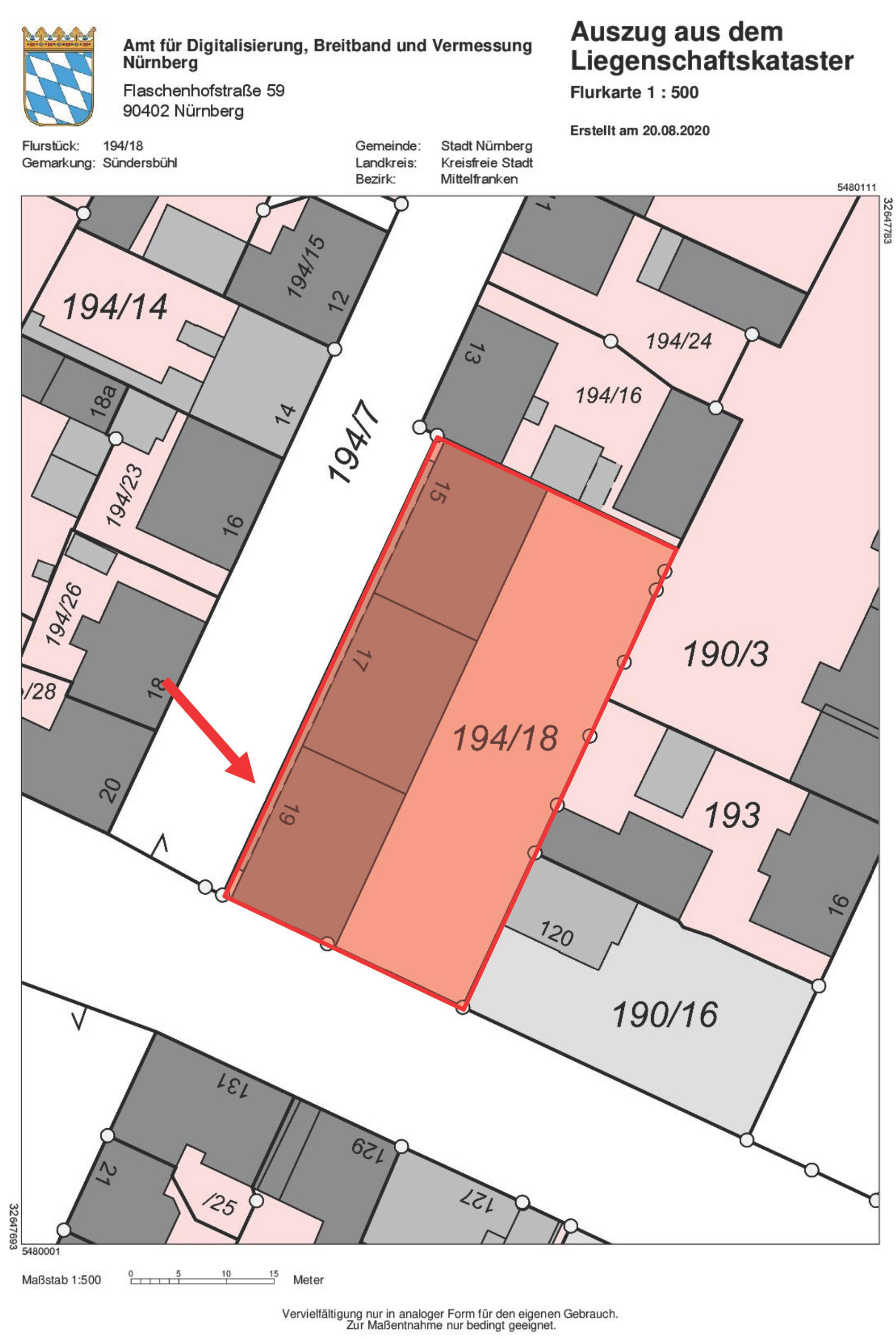 bayern 0006K0149-2024 Seeleinsbühlstraße 19, 90431 Nürnberg