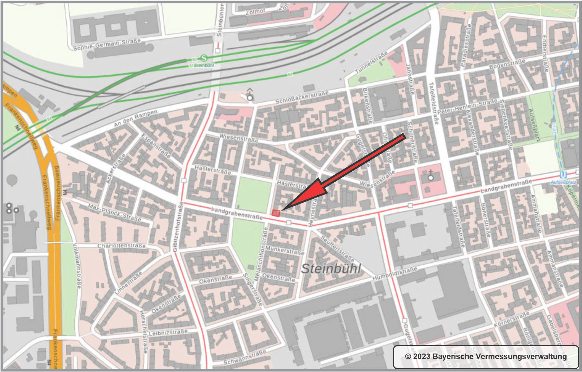 bayern 0006K0253-2022 Melanchthonplatz 19, 90443 Nürnberg , Steinbühl