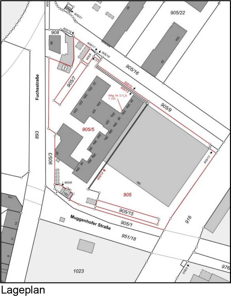 bayern 0009K0025-2024 Fuchsstraße  26, 90429 Nürnberg , Höfen 12