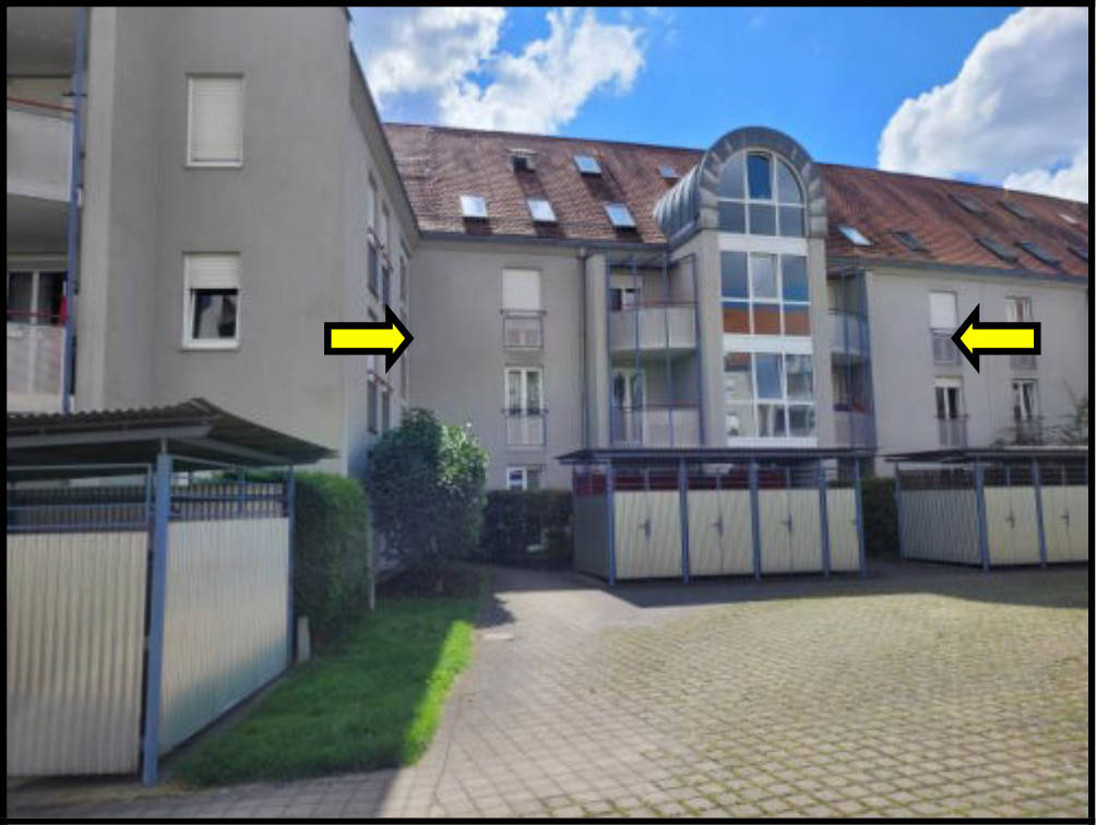 Eigentumswohnung (1 bis 2 Zimmer), 4 Kfz-Stellplätze auf einer Doppelpalette in der Tiefgarage in Prager Straße  8, 90451 Nürnberg - Bild 4