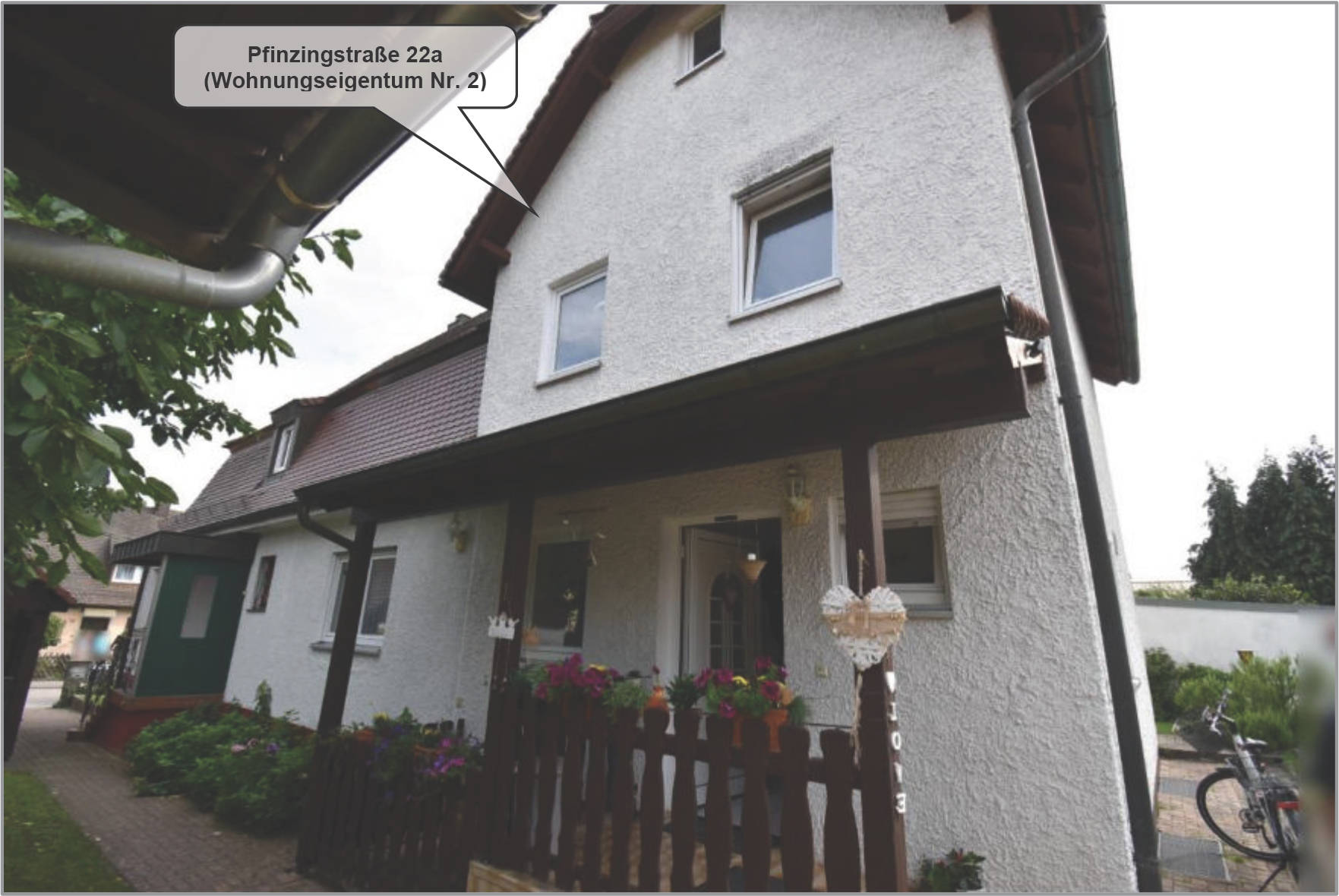 Einfamilienhaus, Eigentumswohnung (3 bis 4 Zimmer), Einfamilienhaus, Eigentumswohnung (3 bis 4 Zimmer), Garage, Sonstiges in Pfinzingstraße 22, 22a, 90537 Feucht - Bild 3