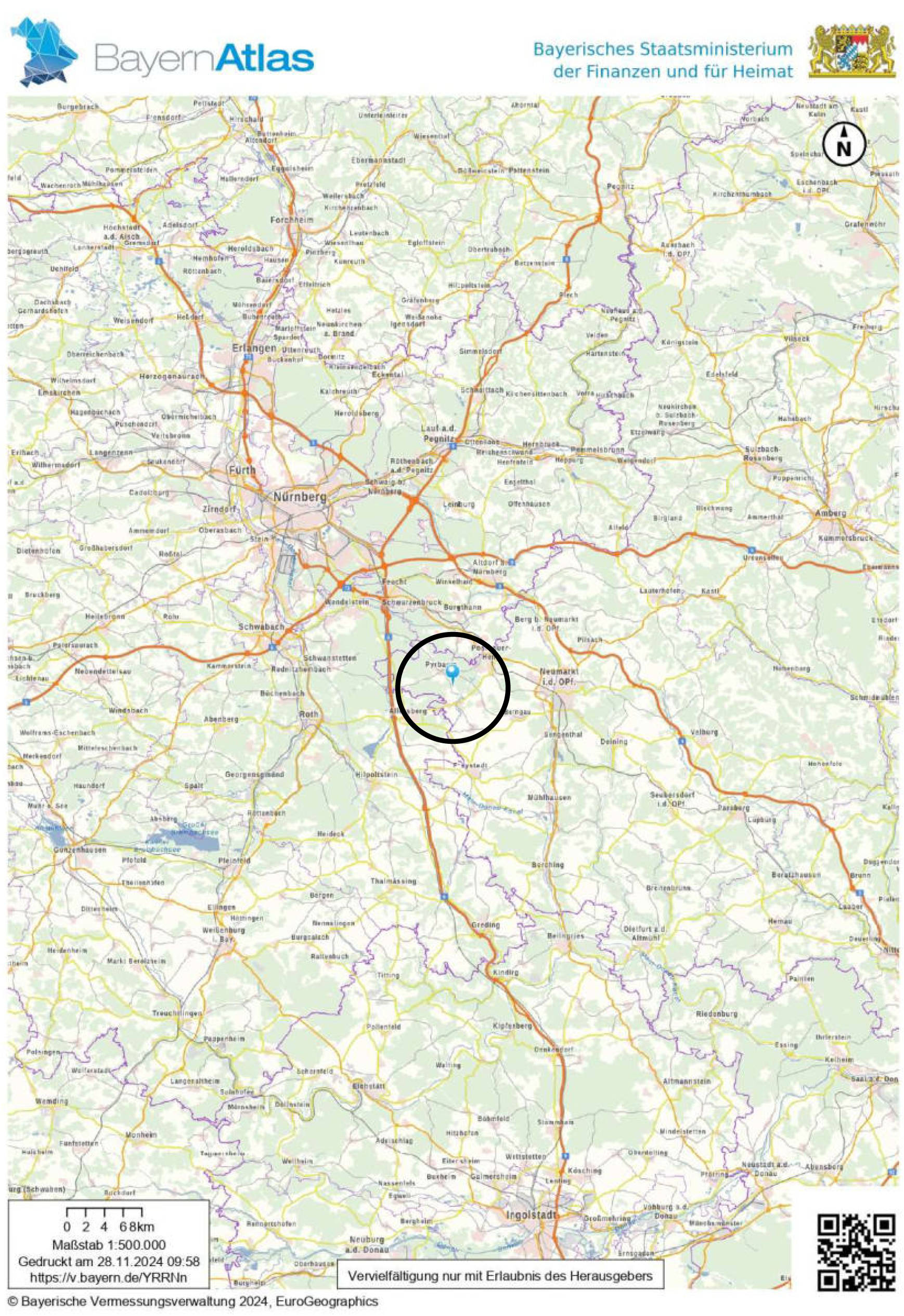 bayern 0009 K 0099/2024 Ortsstraße 16, 90602 Pyrbaum 16