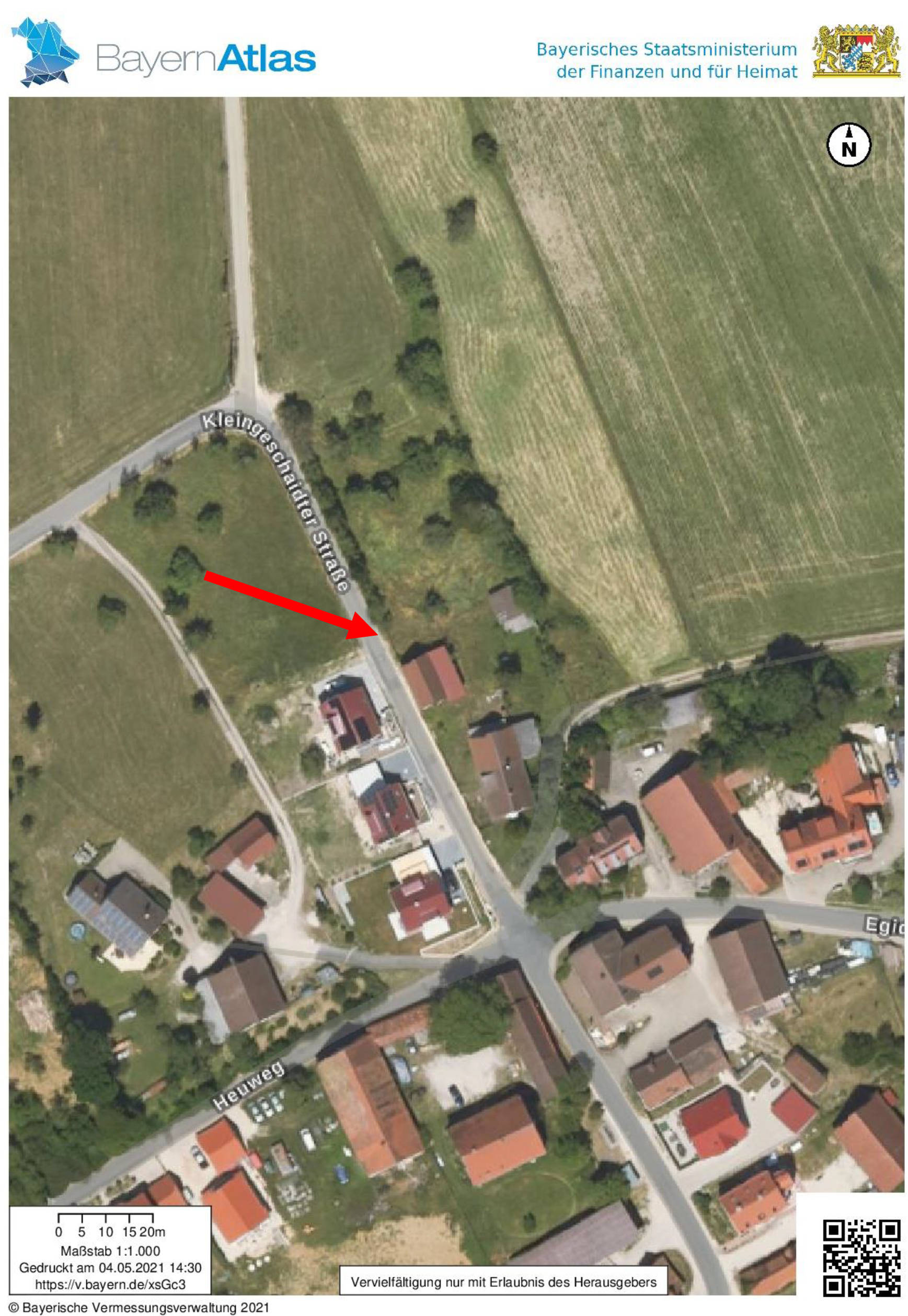 Einfamilienhaus, land- und forstwirtschaftlich genutztes Grundstück, land- und forstwirtschaftlich genutztes Grundstück, land- und forstwirtschaftlich genutztes Grundstück, land- und forstwirtschaftlich genutztes Grundstück in Kleingeschaidter Straße 2, 91207 Lauf a.d.Pegnitz - Bild 2