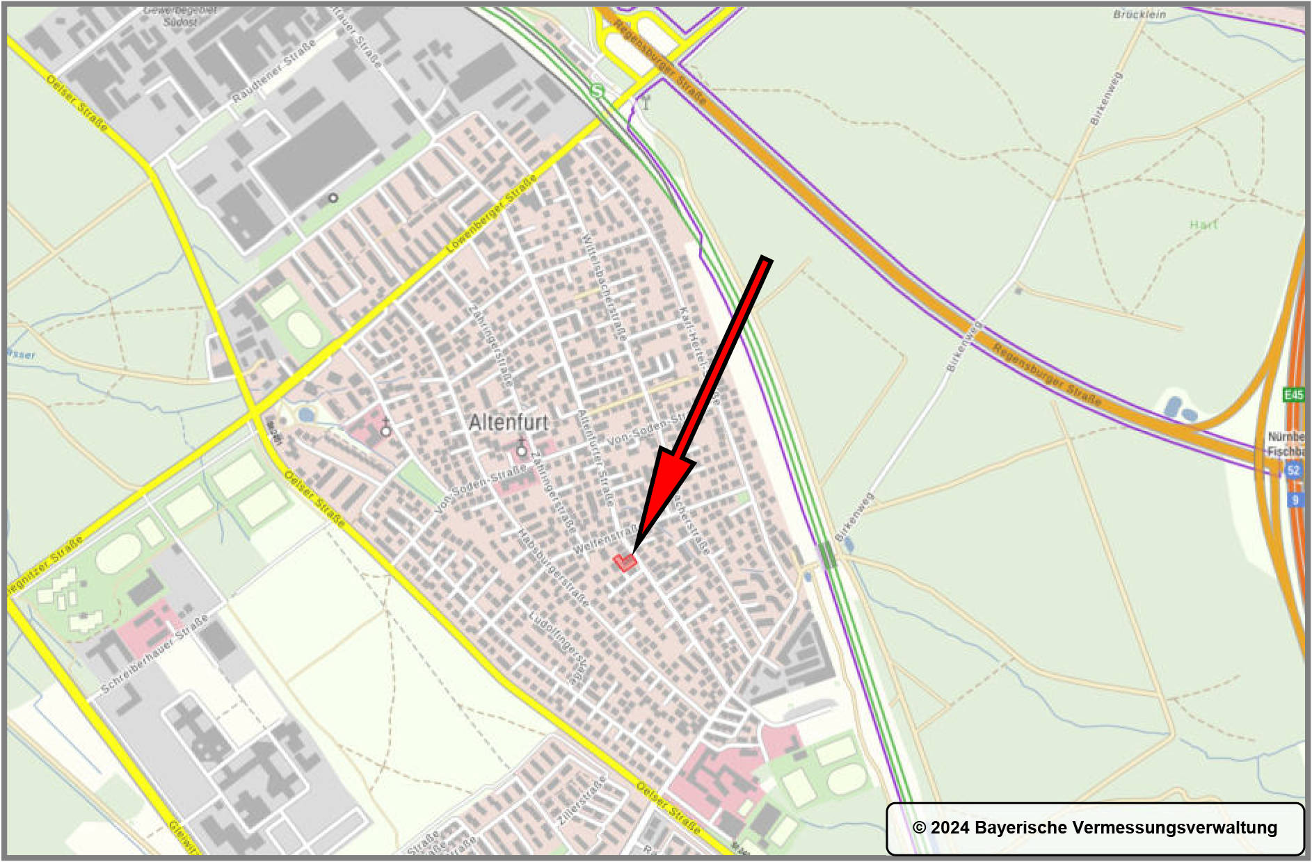 bayern 0009 K 0121/2024 Altenfurter Straße  60, 90475 Nürnberg , Altenfurt 26