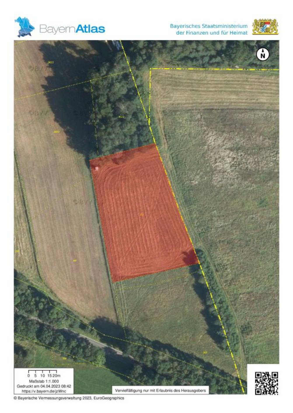 land- und forstwirtschaftlich genutztes Grundstück in "Gartenfeld" , 90475 Nürnberg, Birnthon - Bild 3