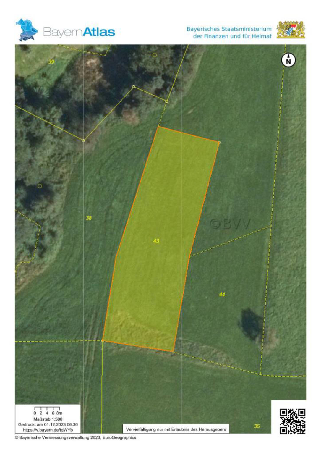 land- und forstwirtschaftlich genutztes Grundstück, land- und forstwirtschaftlich genutztes Grundstück, land- und forstwirtschaftlich genutztes Grundstück in "Breitling", 91238 Offenhausen, Püscheldorf - Bild 3