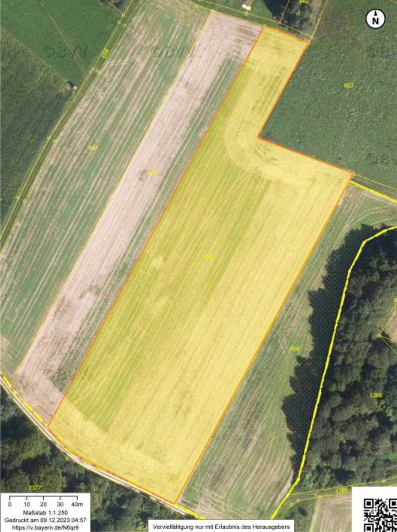 6x land-und forstwirtschaftlich genutztes Grundstück in je nahe Püscheldorf , 91238 Offenhausen , Püscheldorf - Bild 5