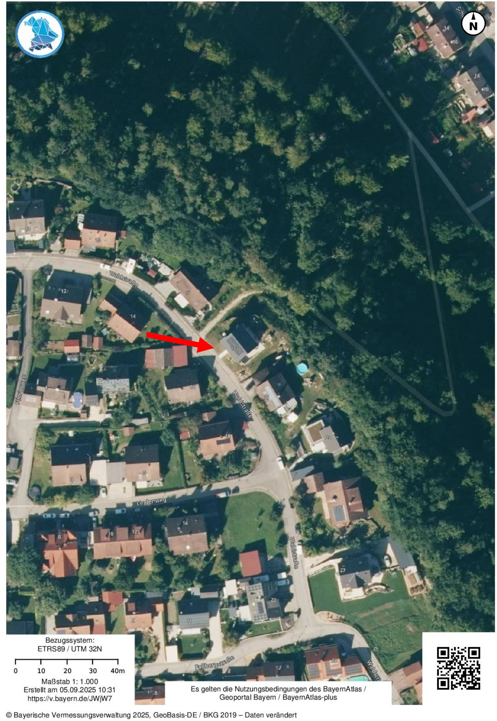 bayern 0010 K 0047/2025 Waldstraße 19, 91224 Pommelsbrunn, Hartmannshof 9