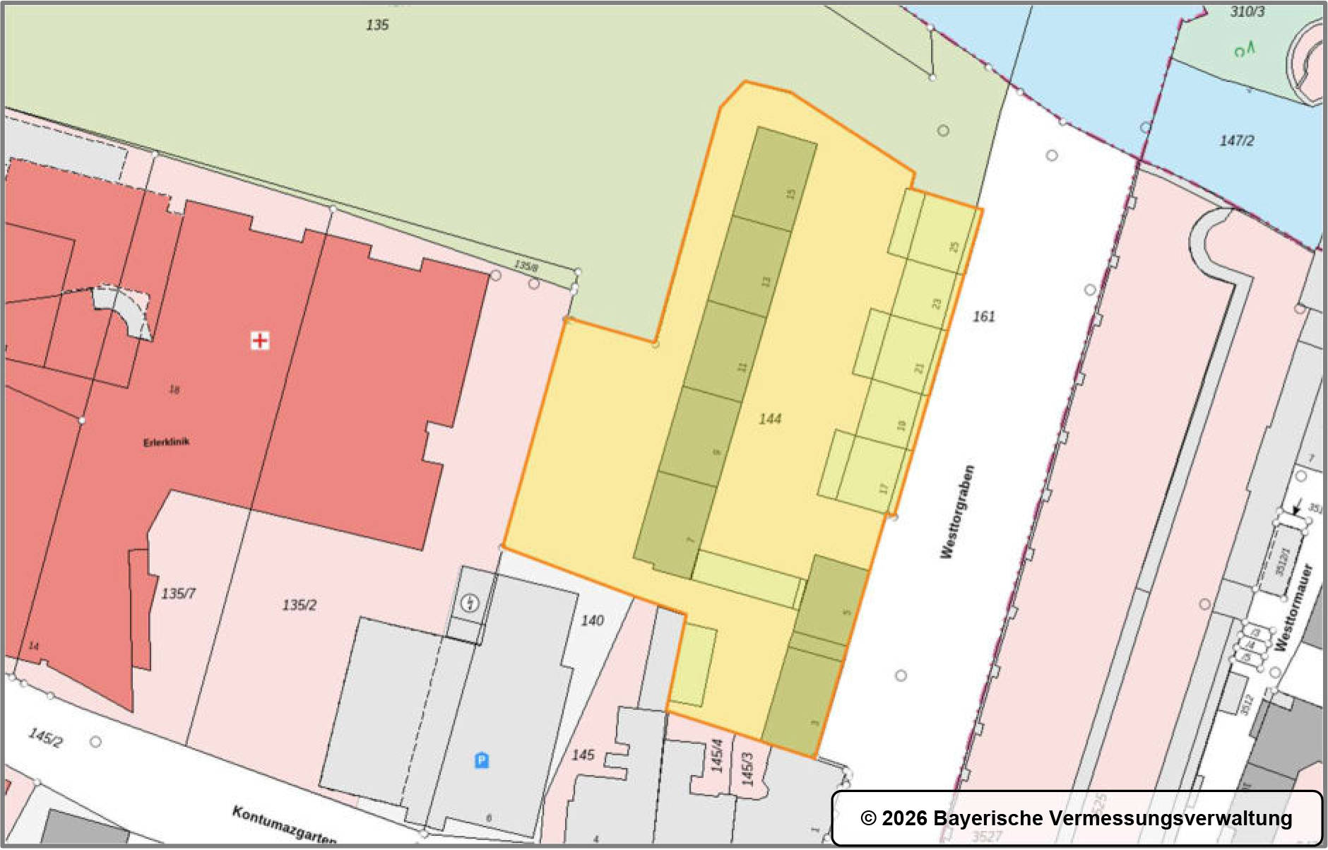 bayern 0010 K 0121/2025 Westtorgraben  13, 90429 Nürnberg, Himpfelshof 11
