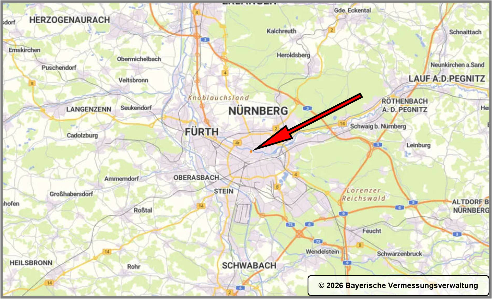 bayern 0010 K 0121/2025 Westtorgraben  13, 90429 Nürnberg, Himpfelshof 16