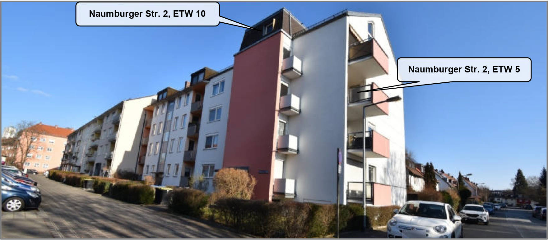 Garage, Sonstiges, Eigentumswohnung (1 bis 2 Zimmer), Eigentumswohnung (3 bis 4 Zimmer) in Naumburger Straße 2, 90491 Nürnberg - Bild 3