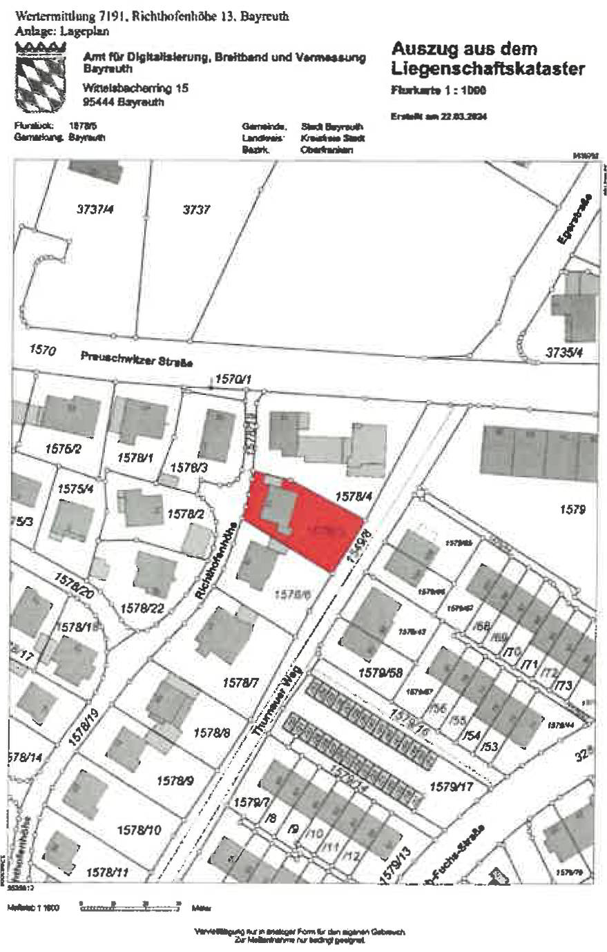 Zweifamilienhaus in Richthofenhöhe 13, 95445 Bayreuth - Bild 2