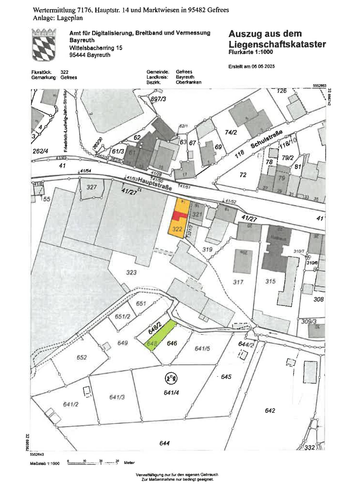 Wohn-/Geschäftshaus in Hauptstraße 14, 95482 Gefrees, und Marktwiesen - Bild 2