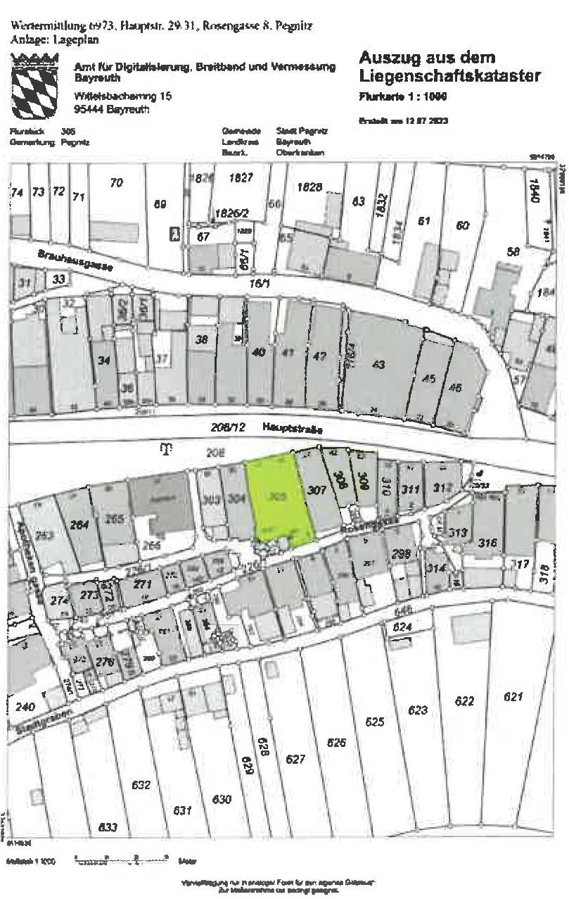 bayern 0062 K 0031/2023 Hauptstraße 29, 31 und Rosengasse 8, 91257 Pegnitz 7