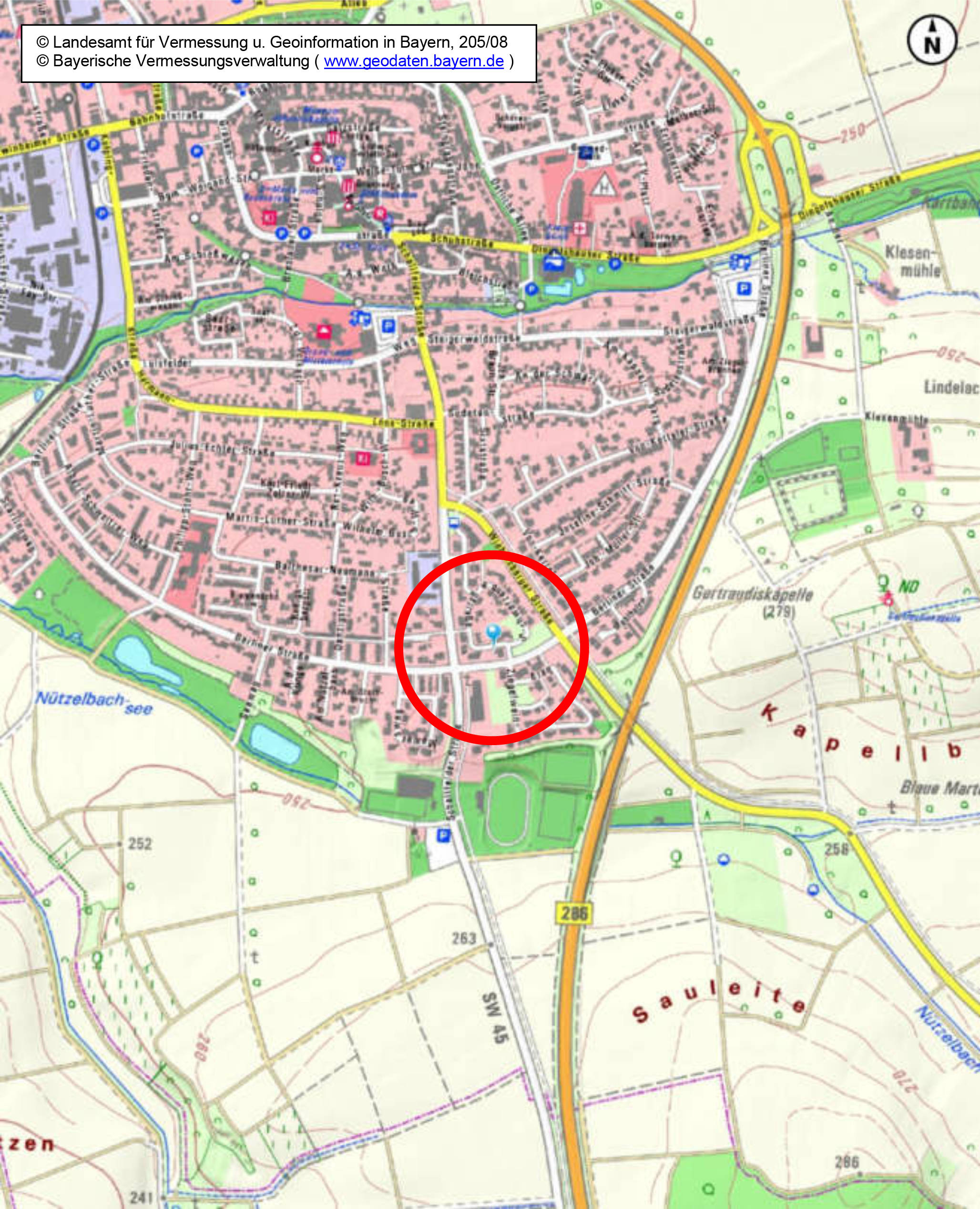 bayern 0801K0001-2023 Schwarzenbergstraße  s. Beschreibung, 97447 Gerolzhofen 7