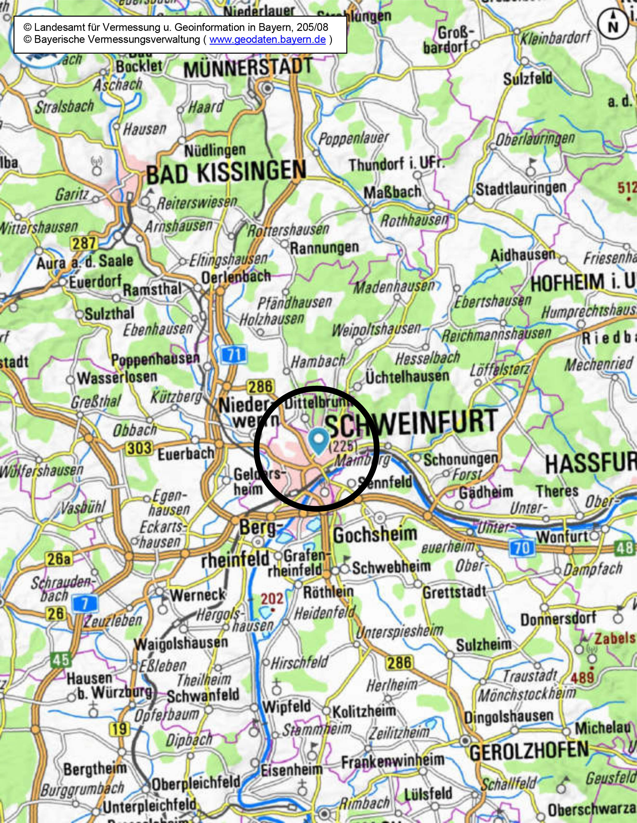 bayern 0801 K 0027/2025 Am Vogelschuß 5, 97422 Schweinfurt 16