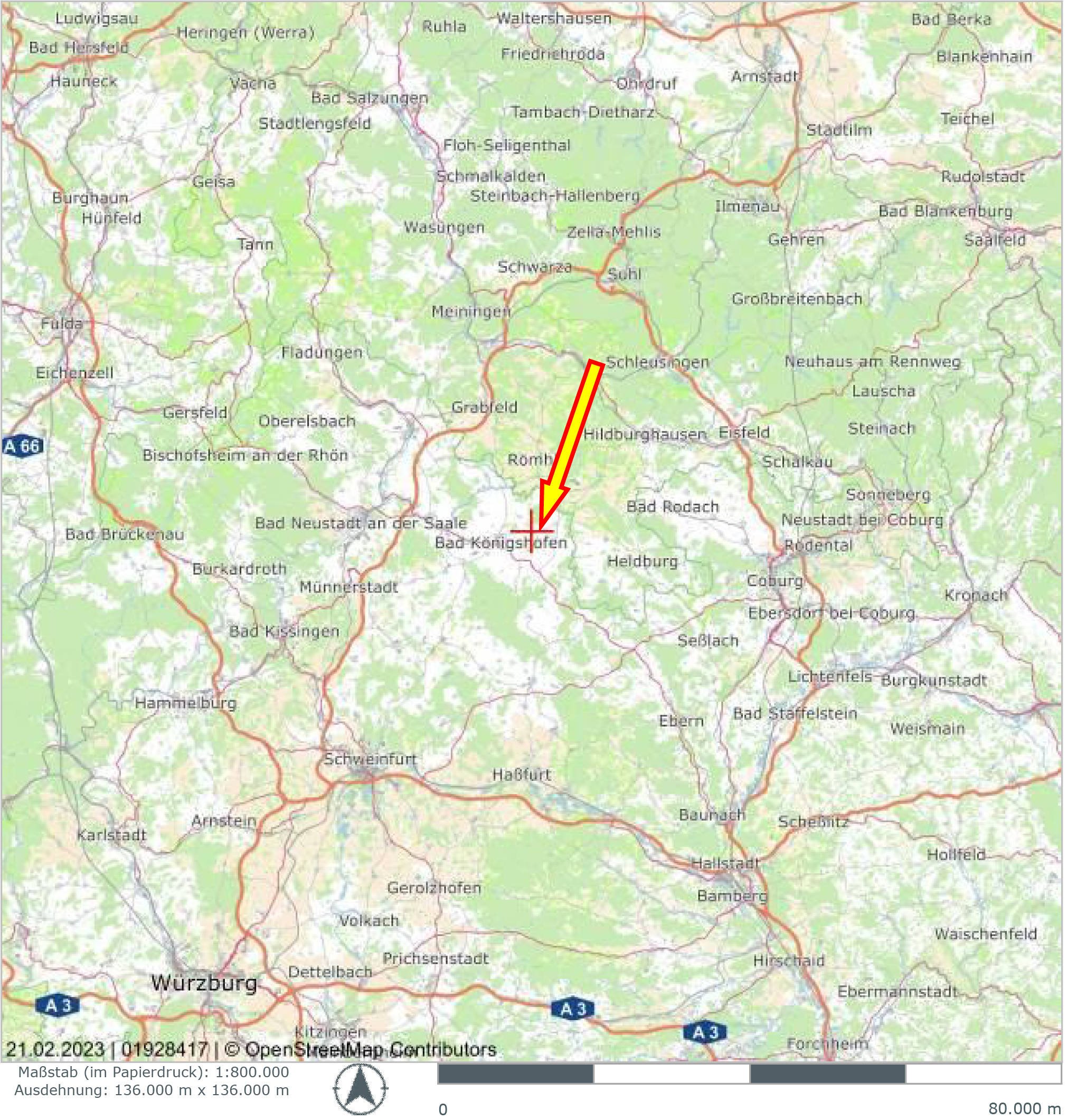bayern 0801K0028-2022 Gewend  3, 97631 Bad Königshofen 11