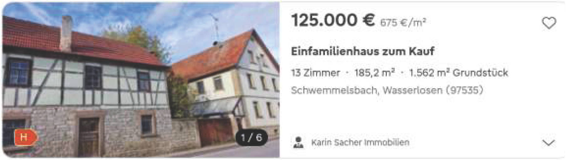 Einfamilienhaus, Sonstiges, land- und forstwirtschaftlich genutztes Grundstück in St.-Kilian-Straße 23, 97535 Wülfershausen - Bild 4