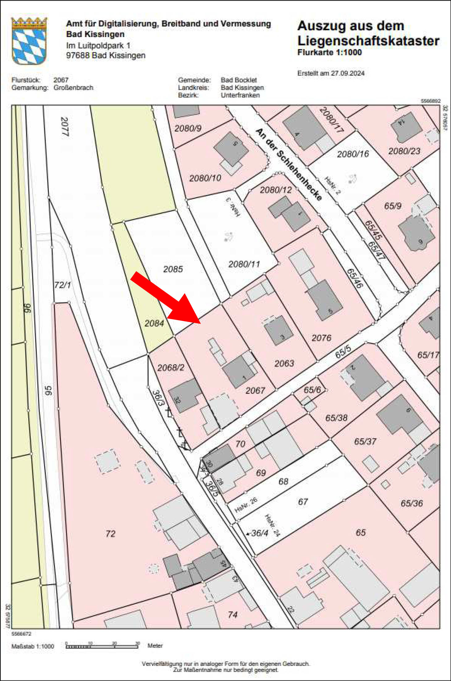 bayern 0803 K 0012/2024 Friedenstraße 1, 97708 Bad Bocklet-Großenbrach 6