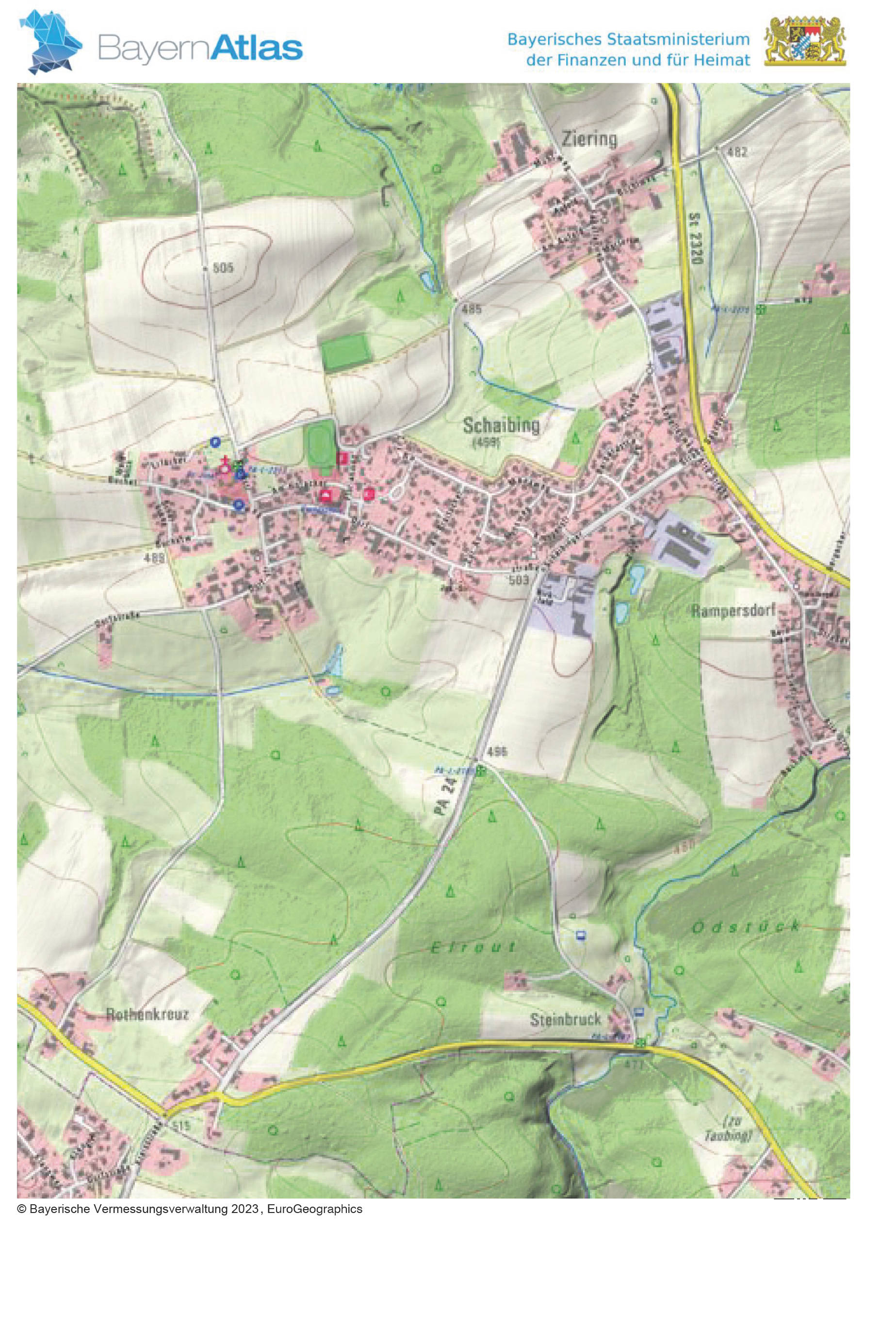 unbebautes Grundstück in Nähe Dorfstraße, 94107 Untergriesbach, Schaibing - Bild 4