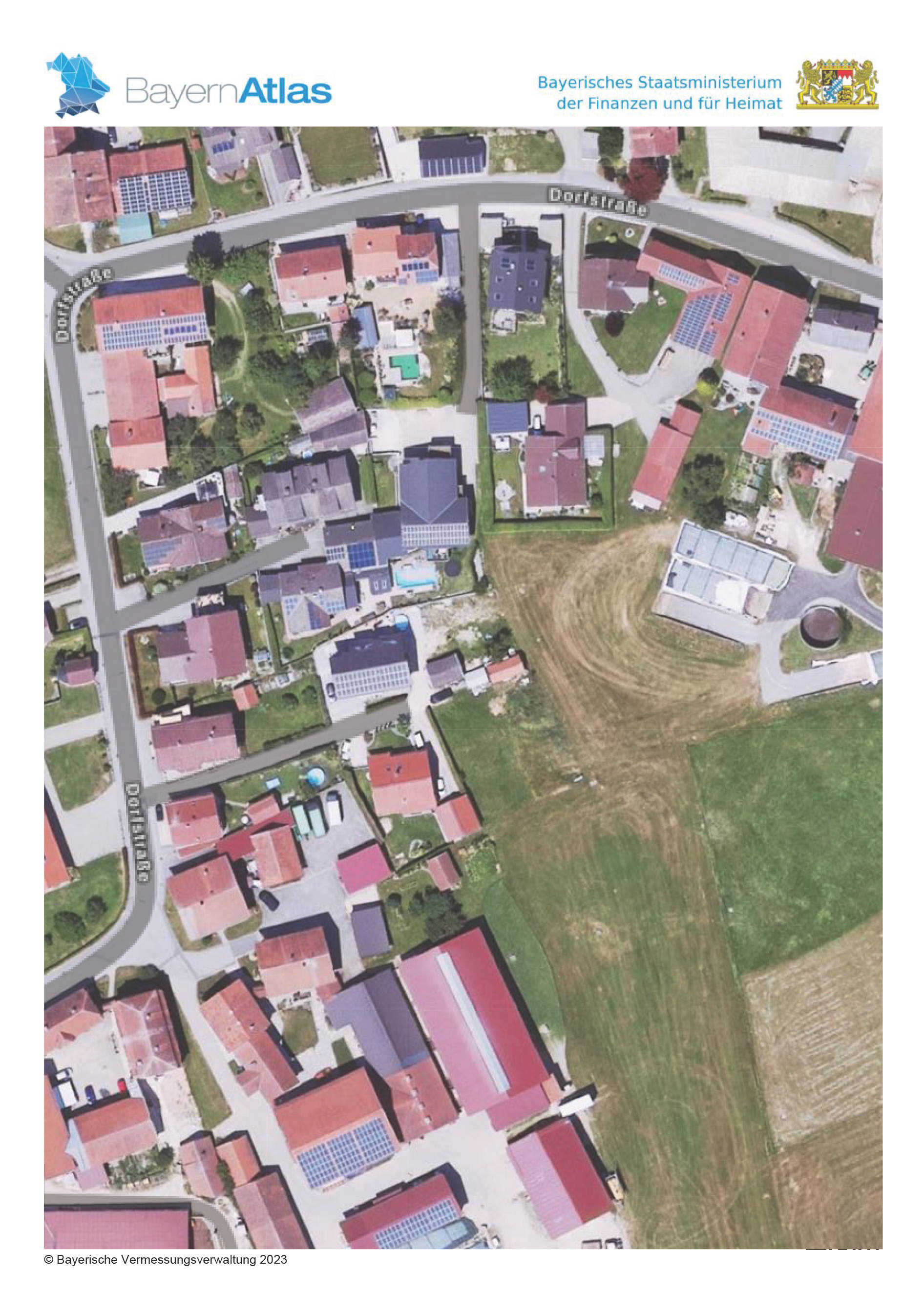 unbebautes Grundstück in Nähe Dorfstraße, 94107 Untergriesbach, Schaibing - Bild 2