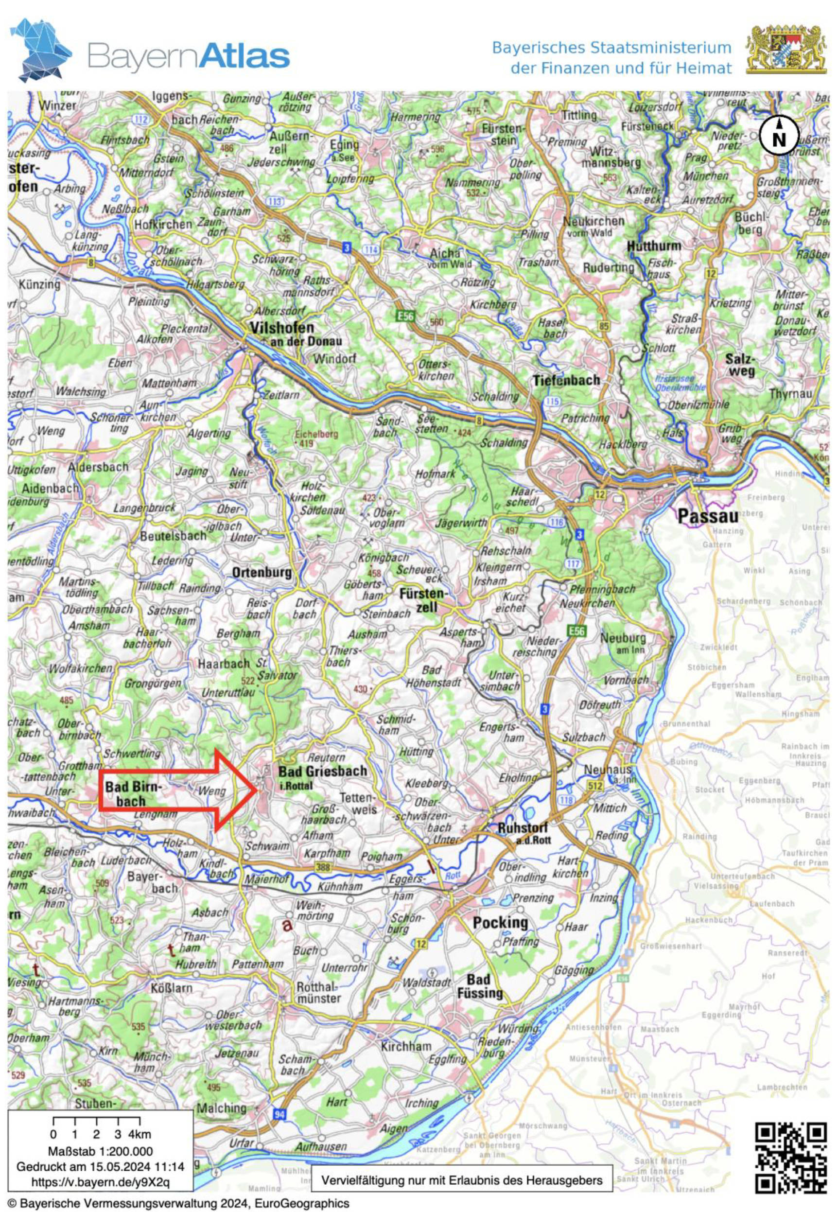 bayern 0804K0083-2023 Hauptstraße 23, 94086 Bad Griesbach
