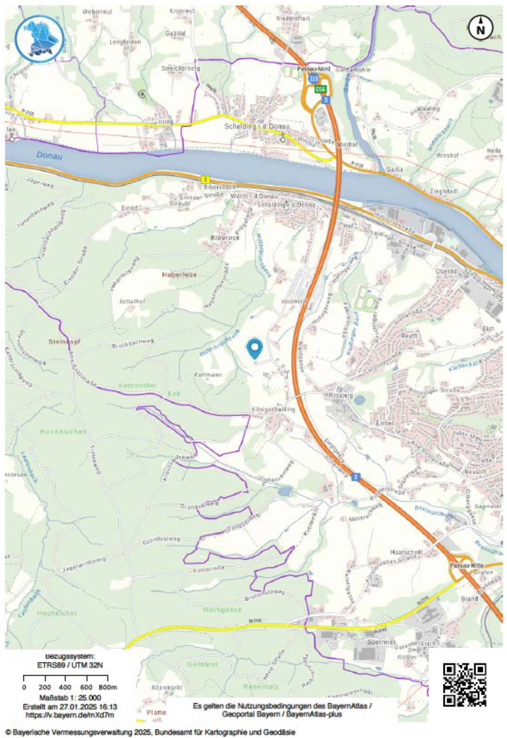 bayern 0804 K 0086/2024 Königschaldinger Straße 40, 94036 Passau, Königschalding 8