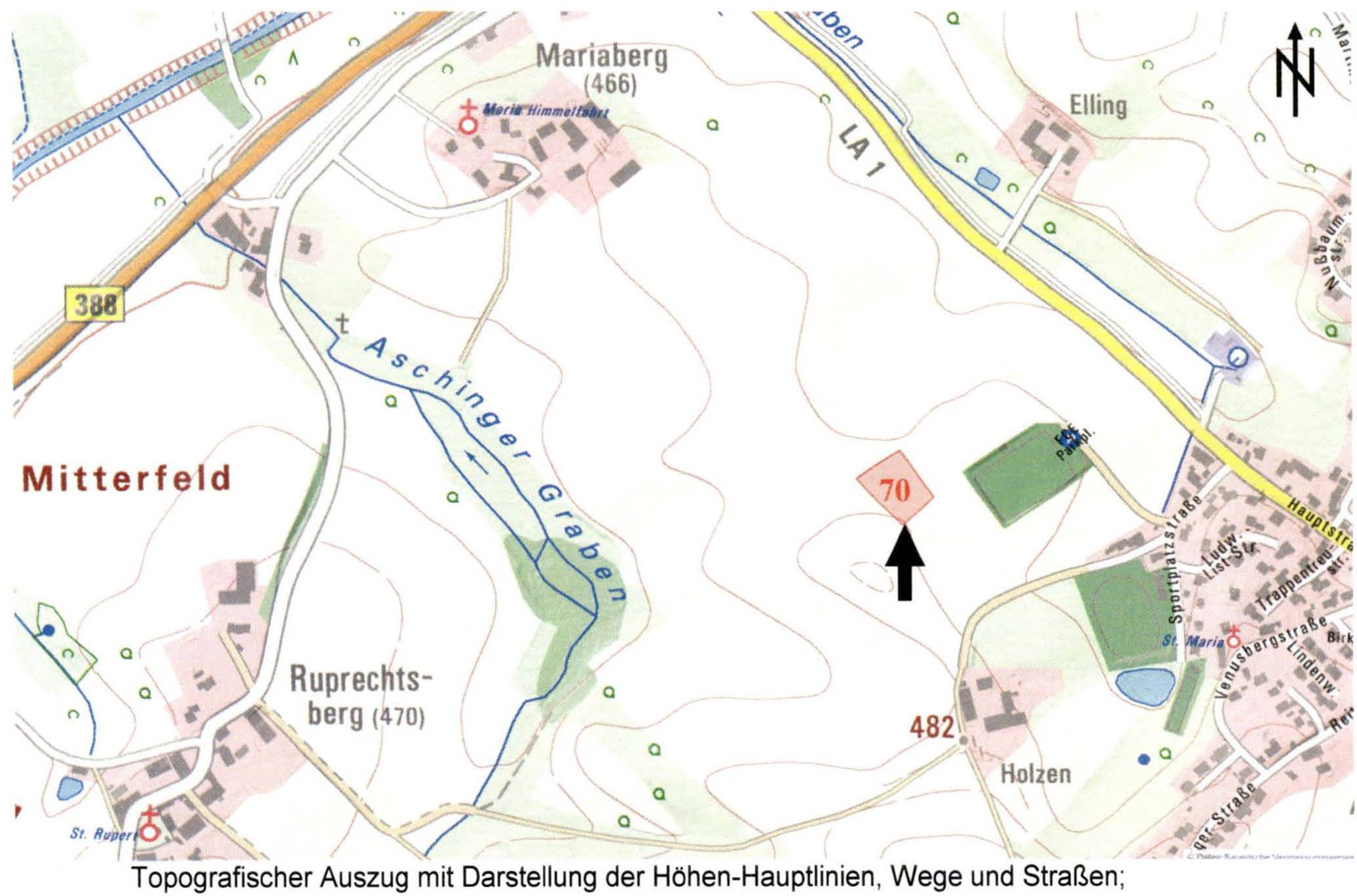 bayern 1 K 110/23 Nähe Fußball- / Sportplatz Eberspoint, 84149 Velden (Vils) 6