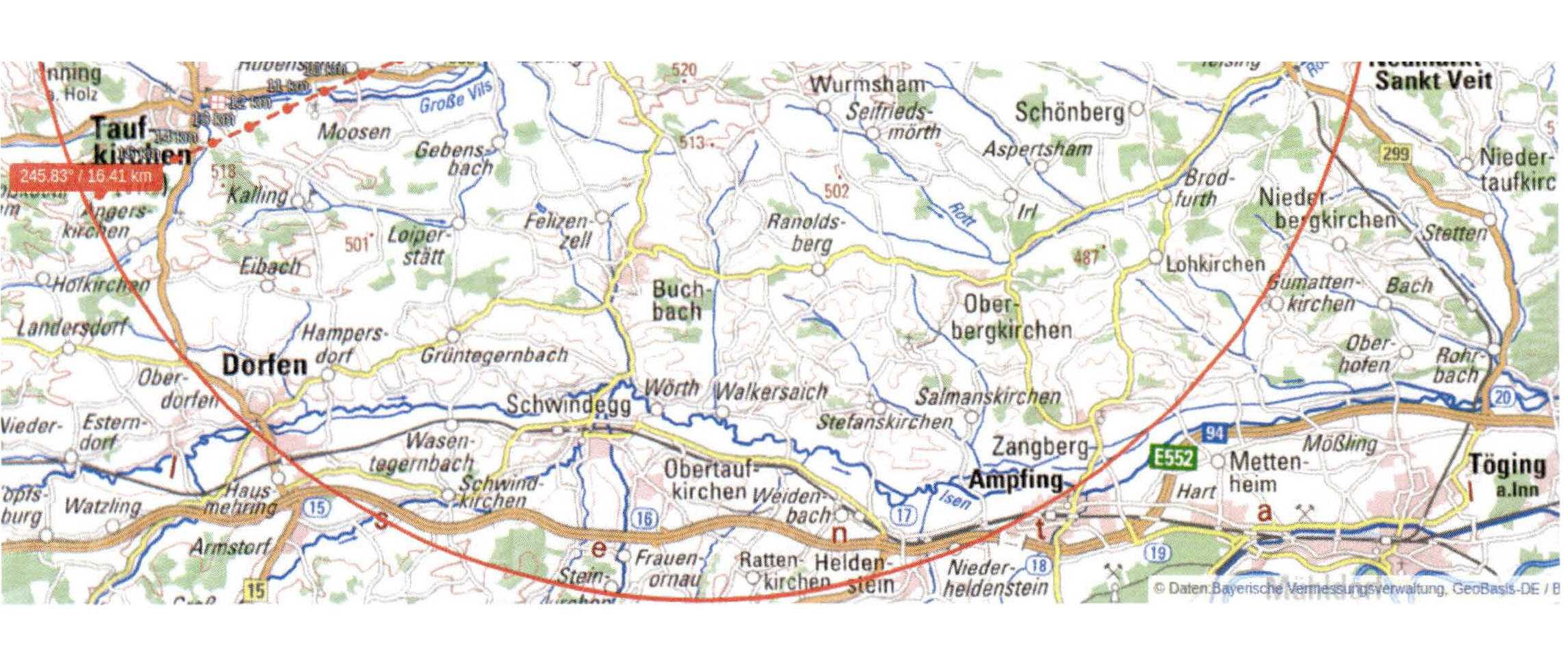 land-/ forstwirtschtl. Flächen in Nähe Fußball- / Sportplatz Eberspoint, 84149 Velden (Vils) - Bild 5