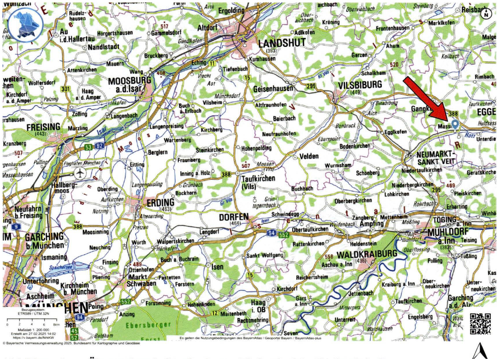 bayern 1 K 76/23 Adalbert-Stifter-Straße 2, 84323 Massing 23