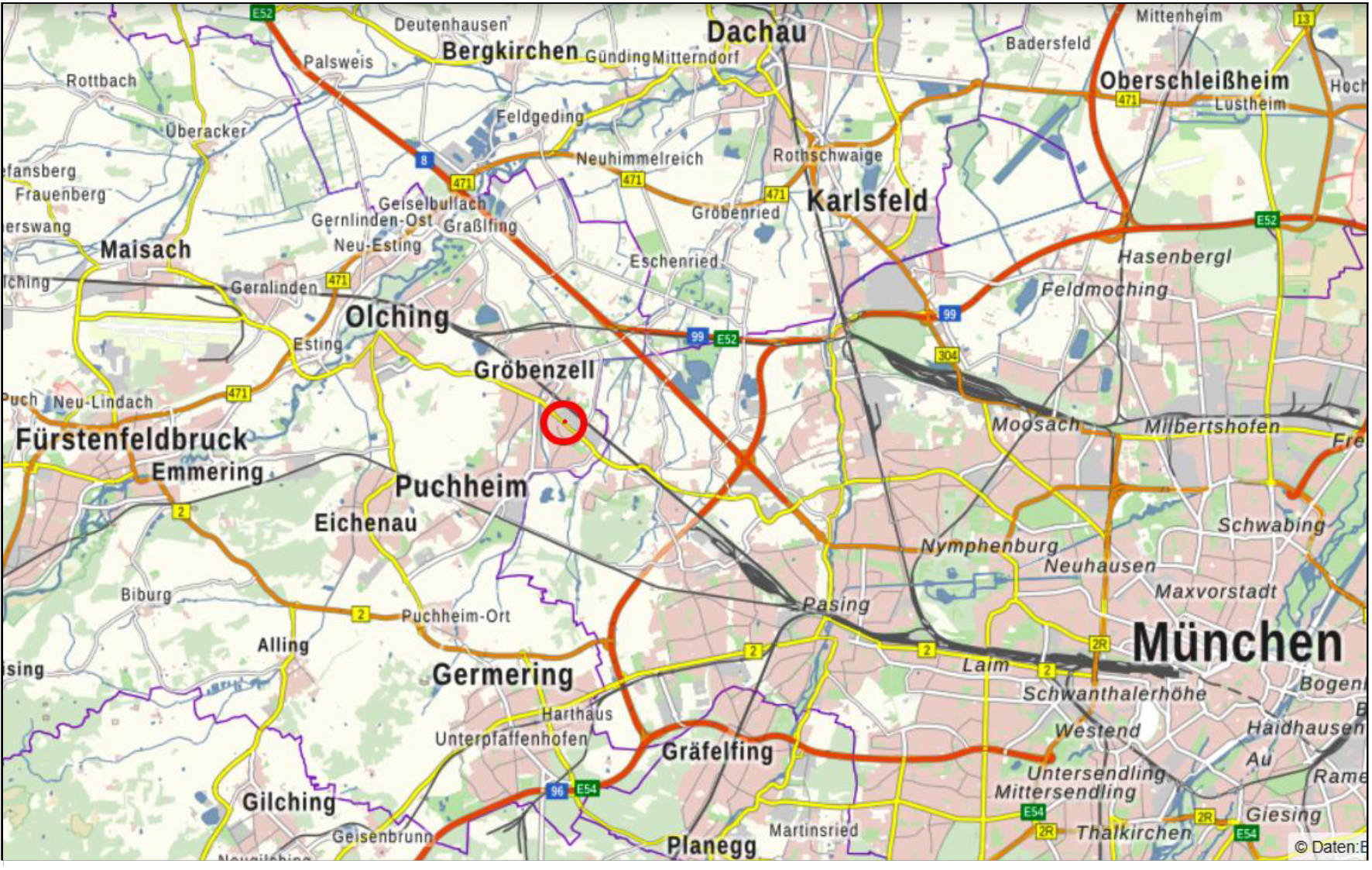 unbebautes Grundstück in Olchinger Straße 102, 82194 Gröbenzell - Bild 4