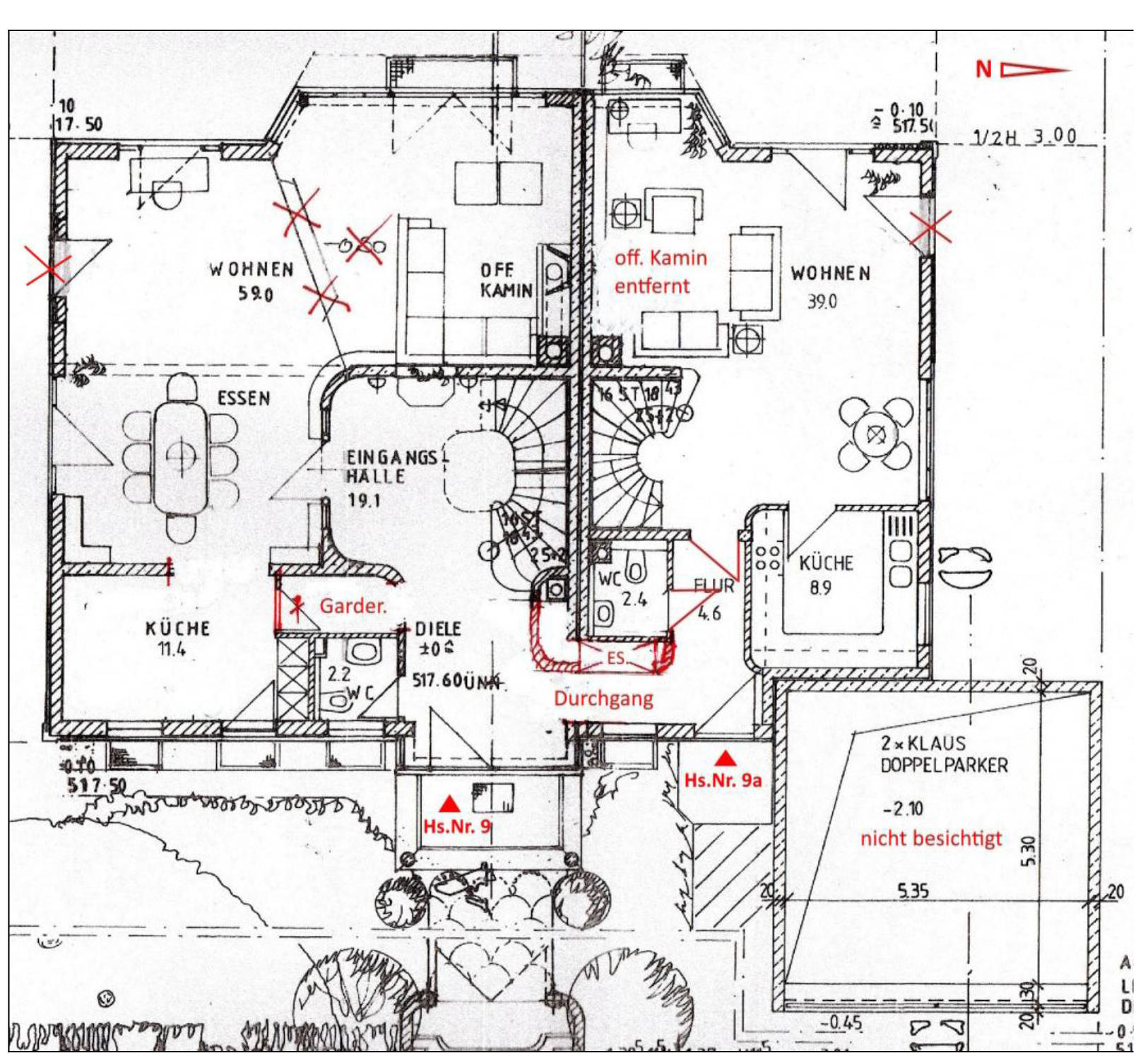Doppelhaushälfte in Gralstraße 9, 9a, 81925 München (Bogenhausen-Priel) - Bild 5
