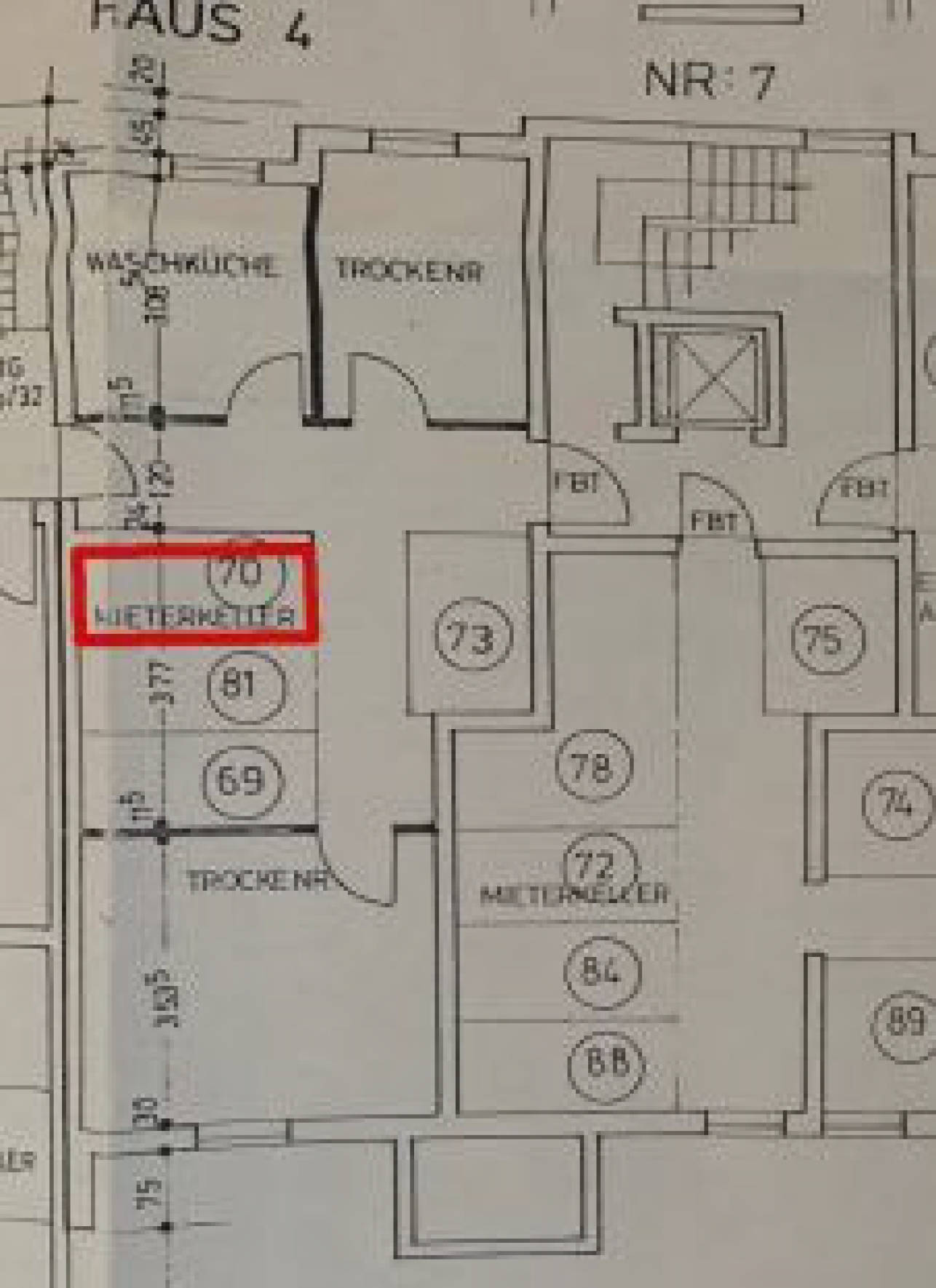 Eigentumswohnung (1 bis 2 Zimmer), Kfz-Stellplatz (Tiefgarage) in Krippfeldstraße 7, 82110 Germering