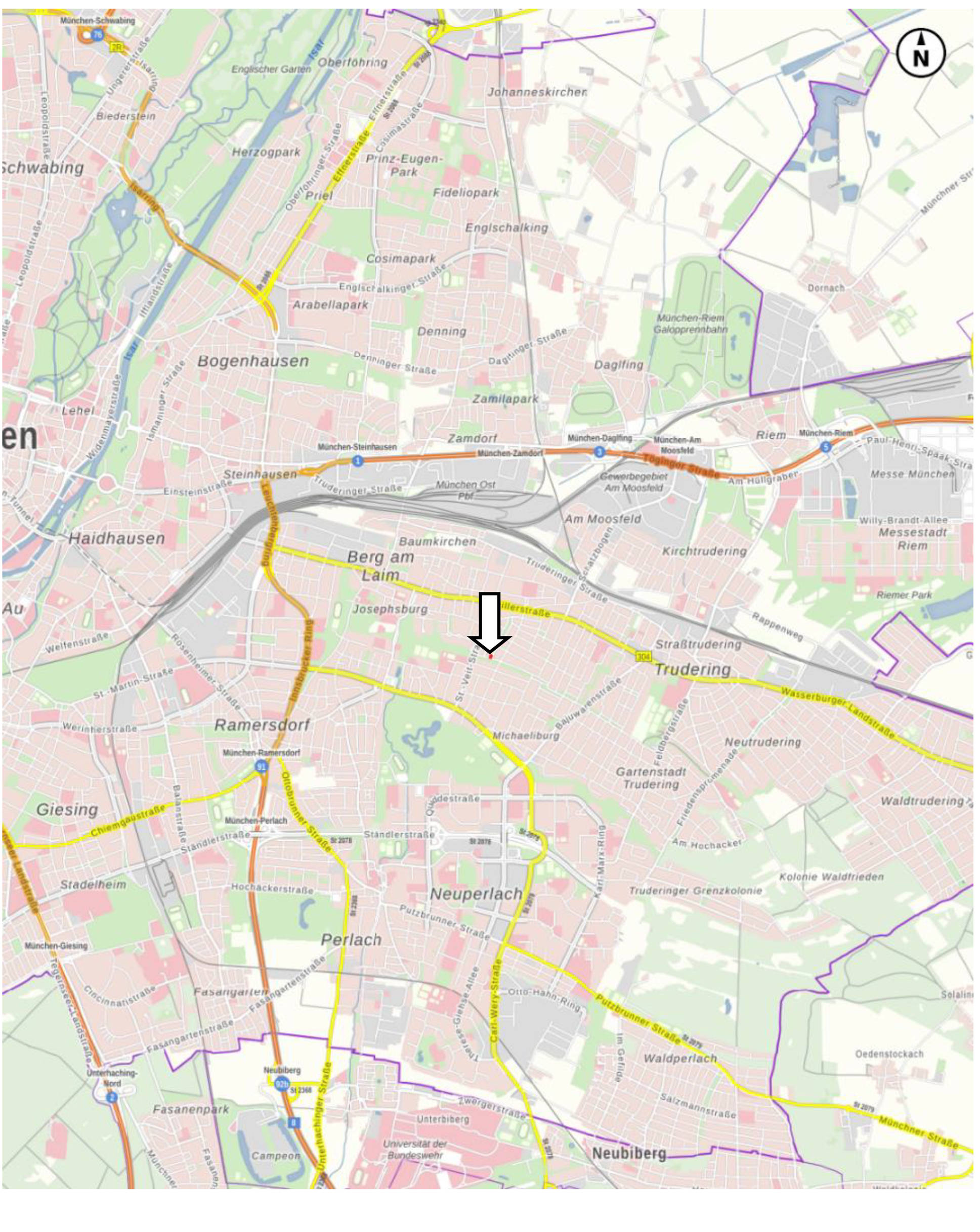 Eigentumswohnung (1 bis 2 Zimmer) in Waldstraße  6, 81825 München (Berg am Laim) - Bild 3