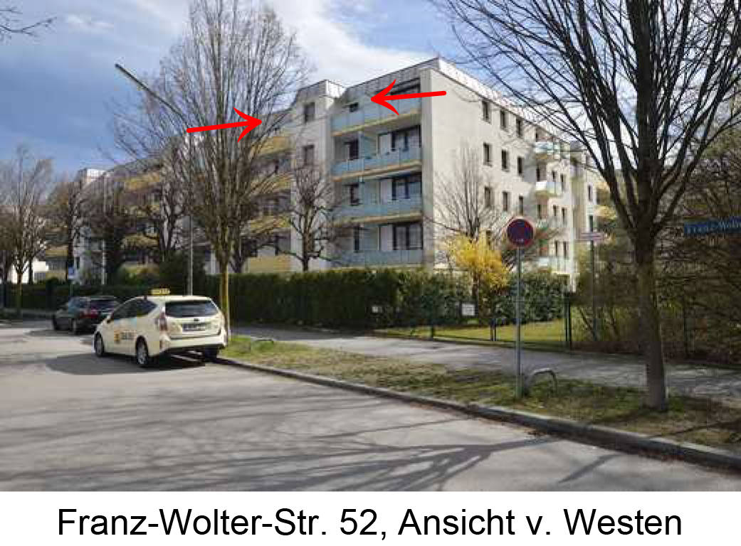 Eigentumswohnung (1 bis 2 Zimmer), Kfz-Stellplatz (Tiefgarage) in Franz-Wolter-Straße 52, 81925 München