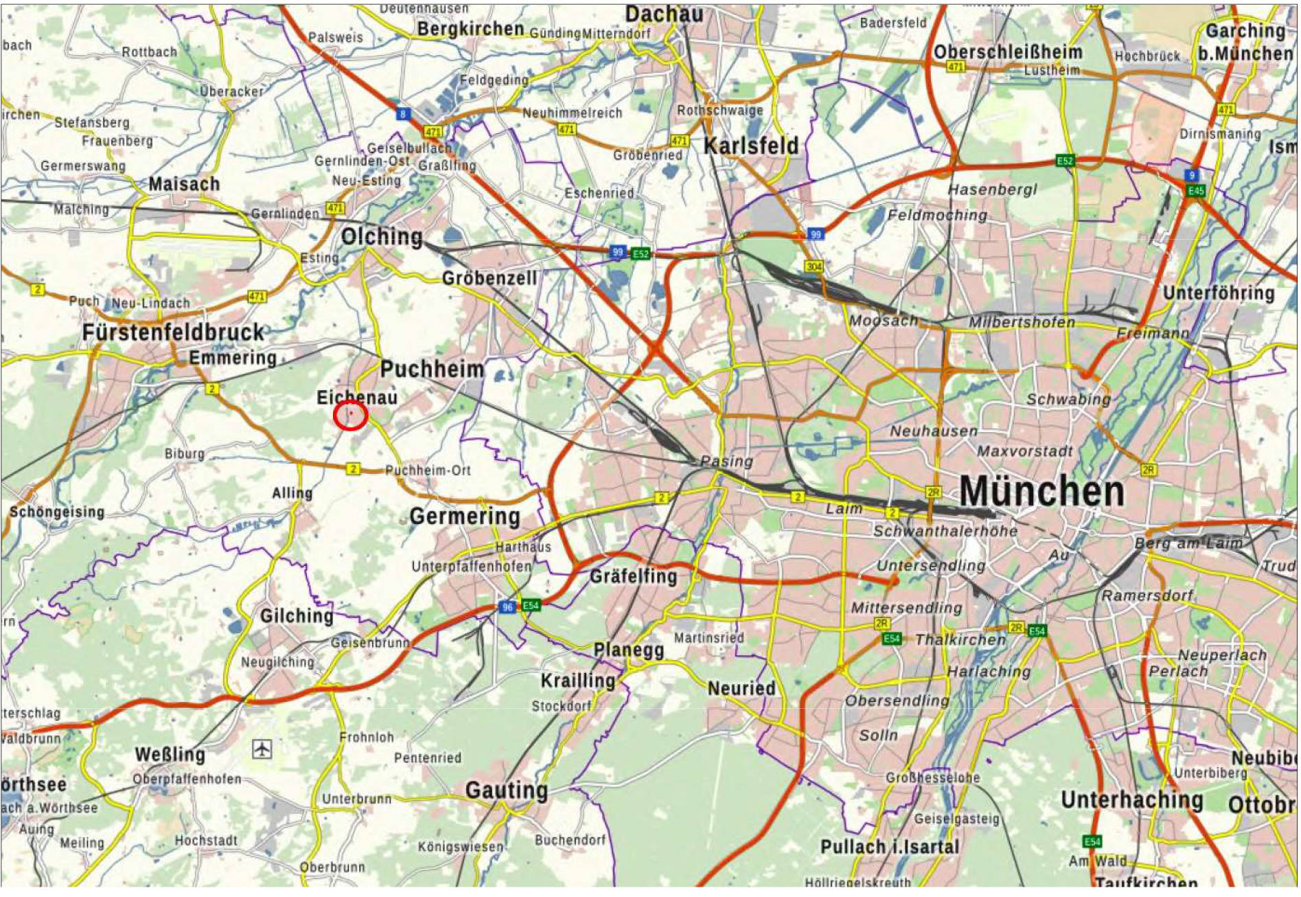 Doppelhaushälfte in Karwendelstraße 46, 82223 Eichenau - Bild 3
