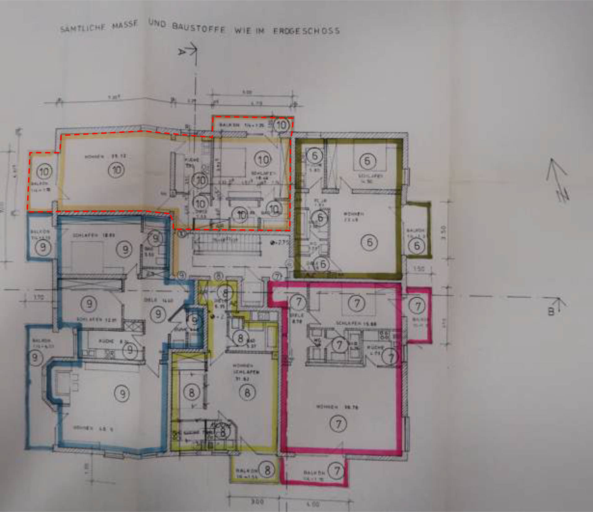 Eigentumswohnung (1 bis 2 Zimmer), Kfz-Stellplatz (Tiefgarage) in Benediktenwandstraße 38, 81545 München - Bild 2