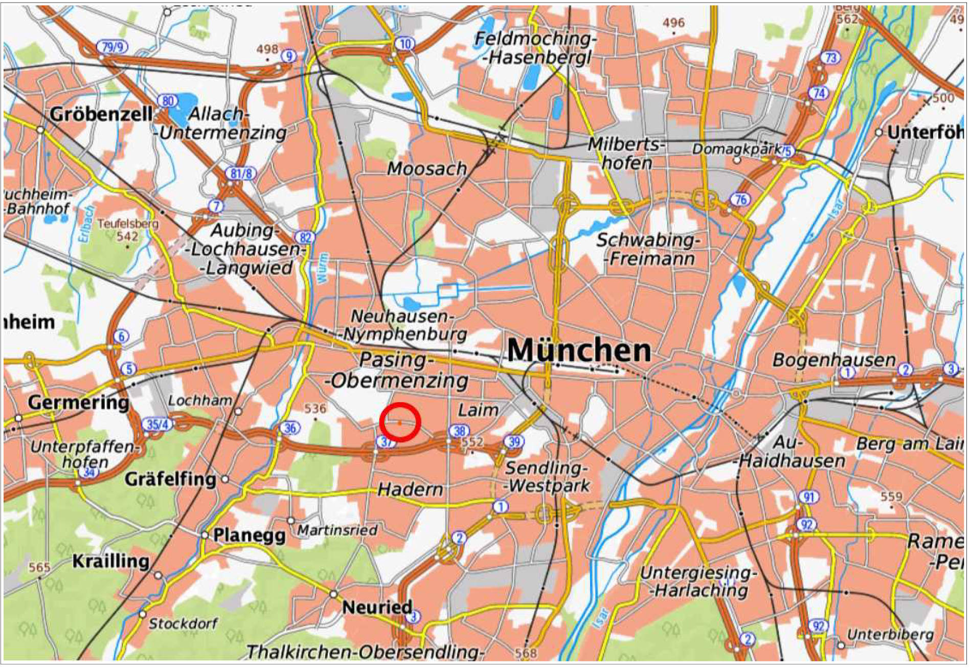 Wohn-/Geschäftshaus in Senftenauerstraße 97, 80689 München - Bild 4
