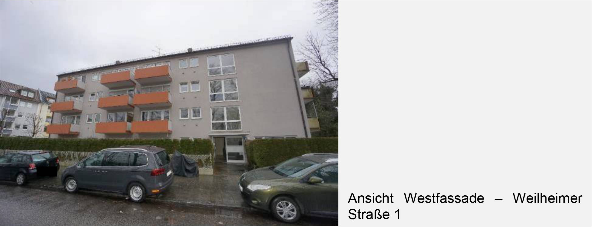 Eigentumswohnung (1 bis 2 Zimmer), Kfz-Stellplatz (Tiefgarage) in Weilheimer Straße 1, 81373 München - Bild 2