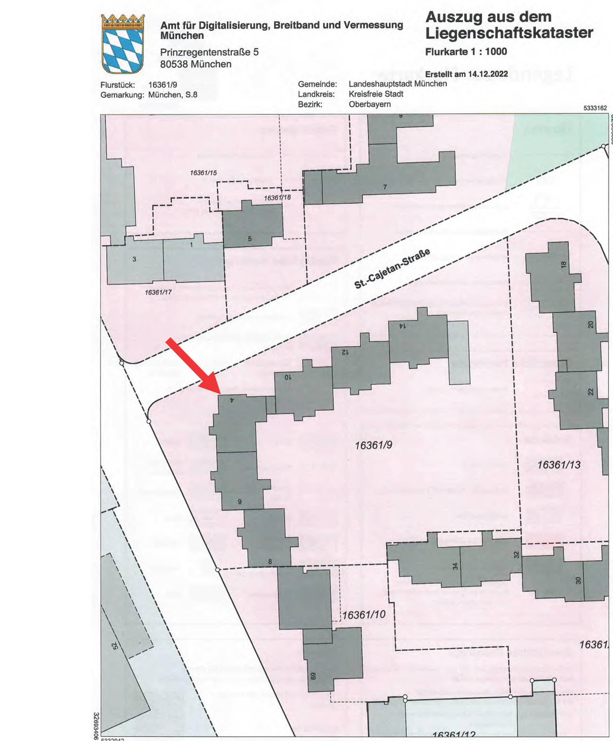 bayern 1517 K 0224/2022 St.-Cajetan-Straße 4, 81669 München 13