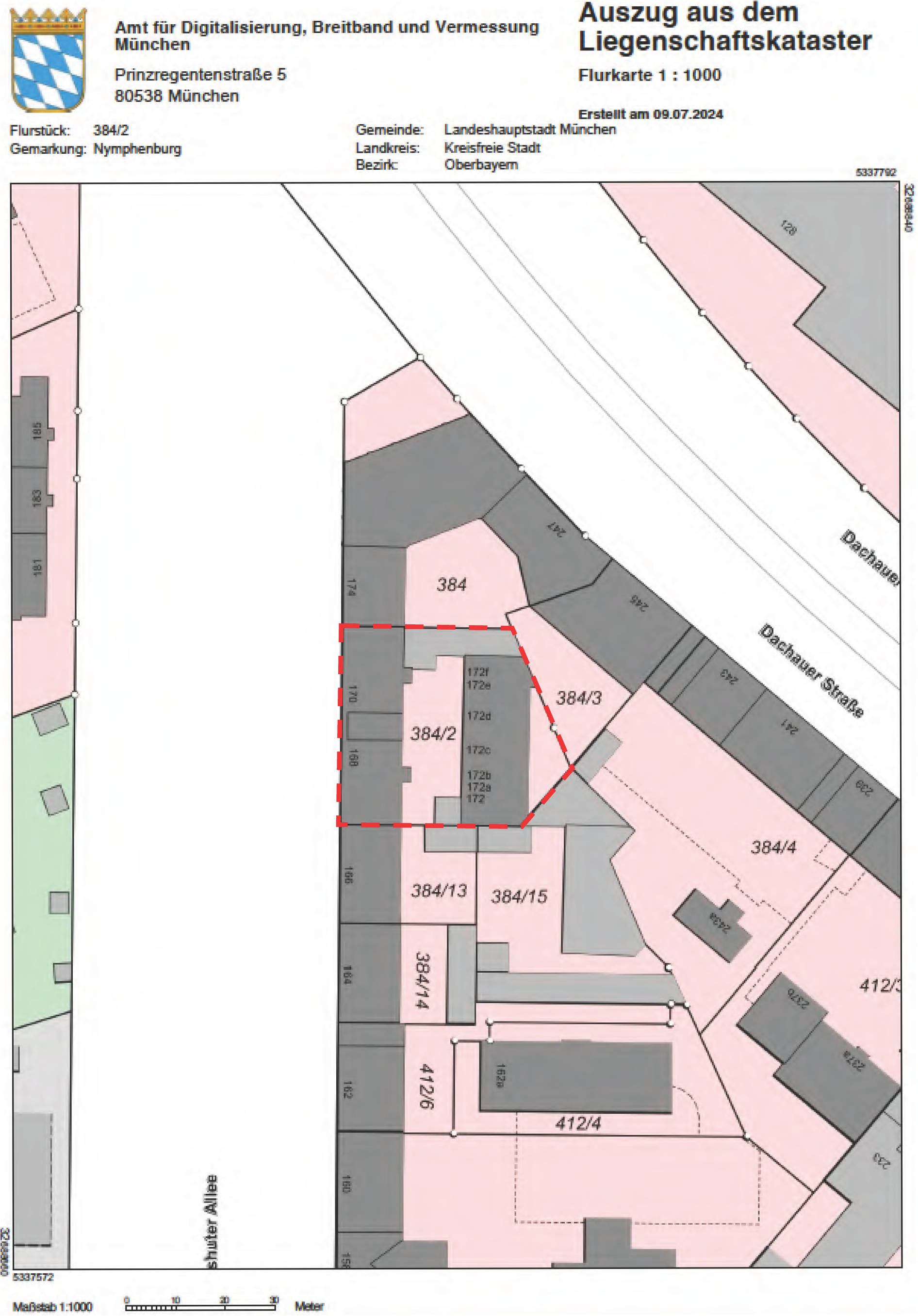 bayern 1540 K 0042/2024 Landshuter Allee 168, 80637 München (Neuhausen-Nymphenburg) 21