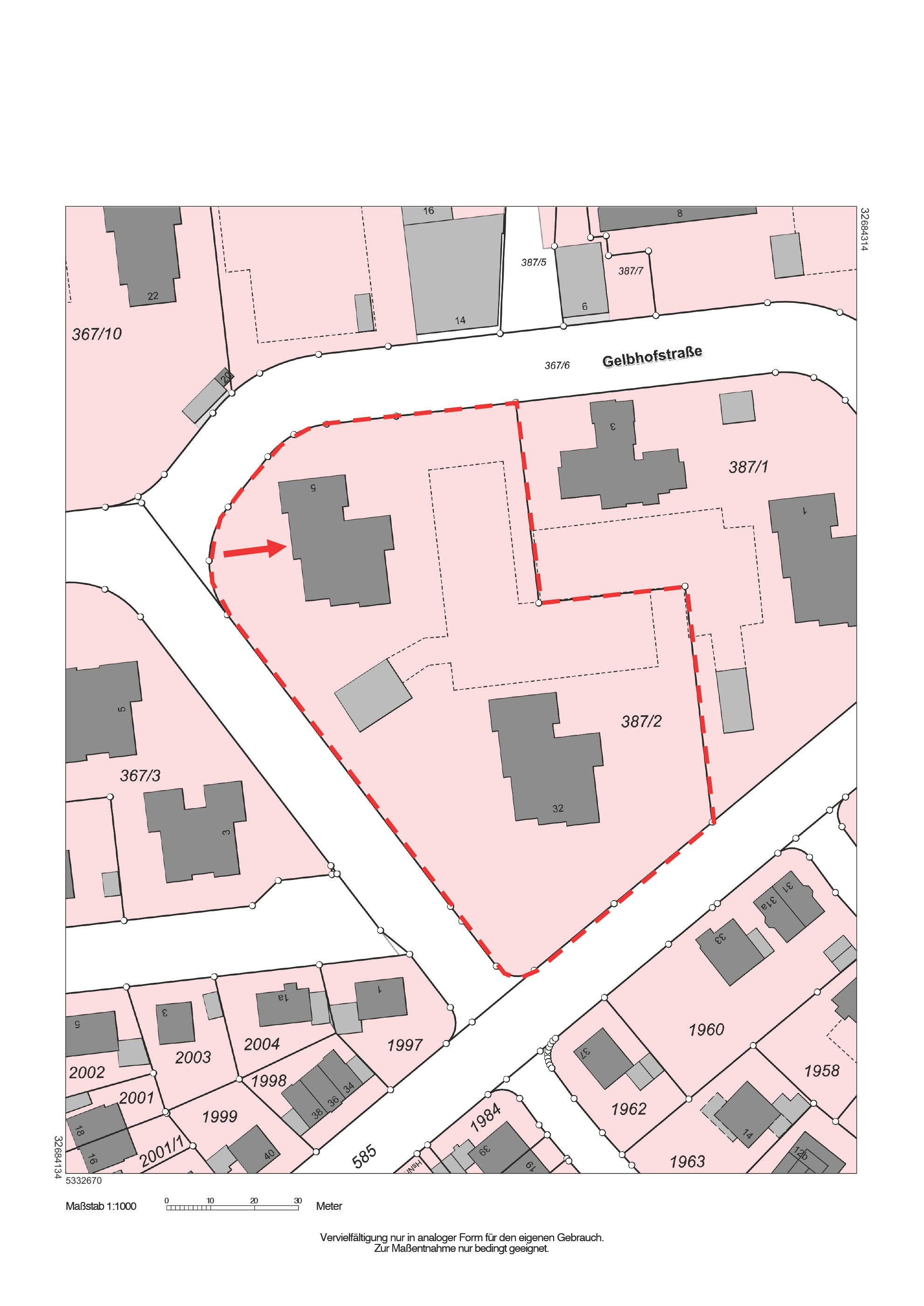 bayern 1540K0075-2023 Gelbhofstraße 5, 81375 München (Hadern)