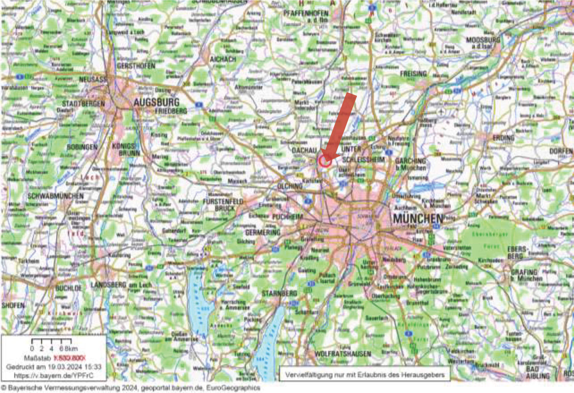 bayern 1540K0219-2023 Gleiwitzer Straße  7, 9, 85221 Dachau