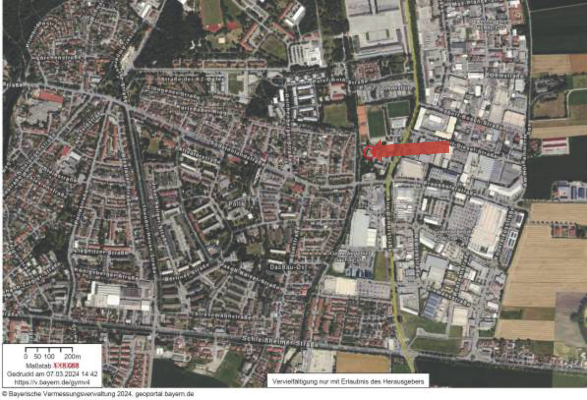 bayern 1540K0219-2023 Gleiwitzer Straße  7, 9, 85221 Dachau