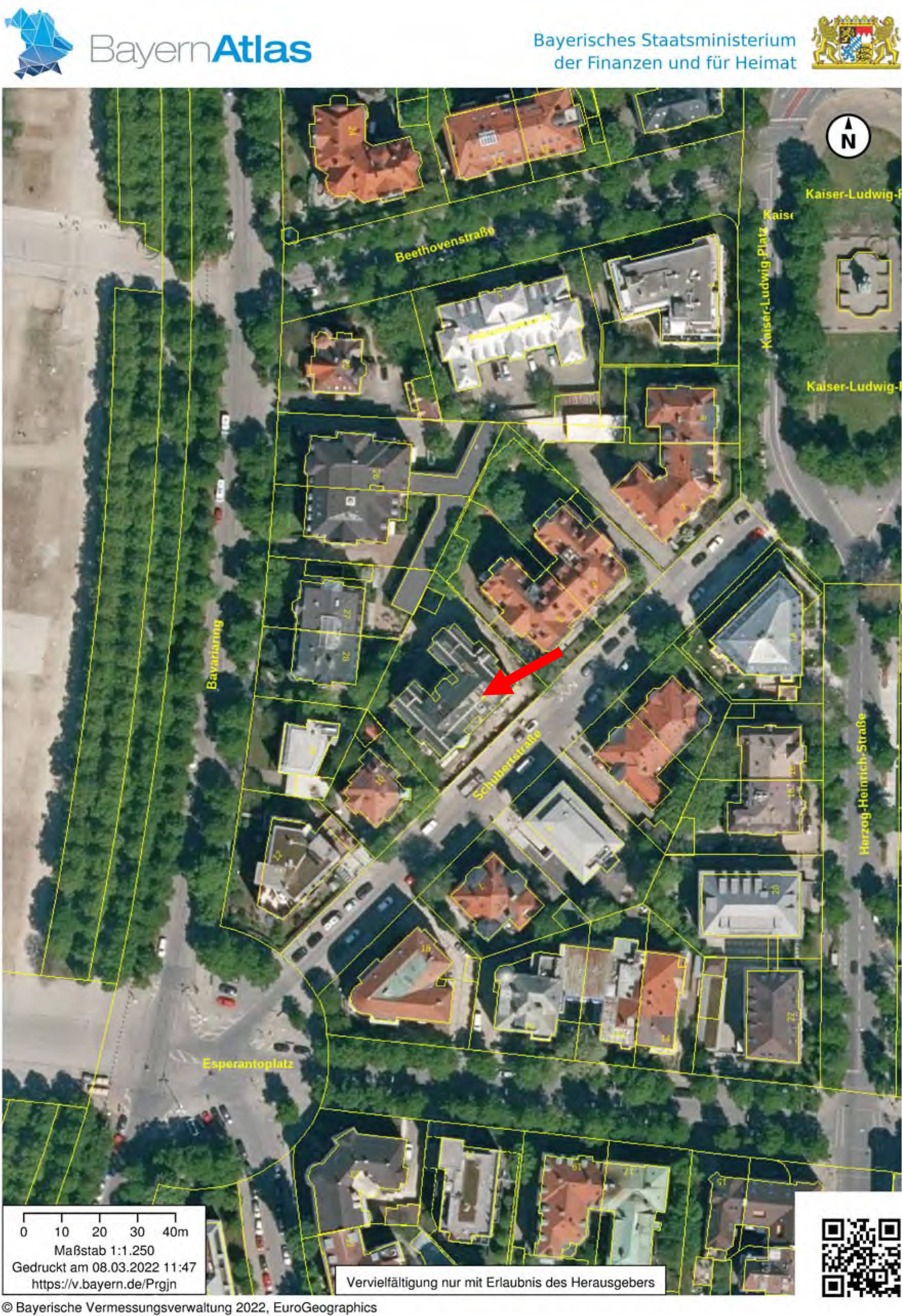 bayern 1540K0310-2021 Schubertstraße 8, 80336 München (Ludwigs-Vorstadt)